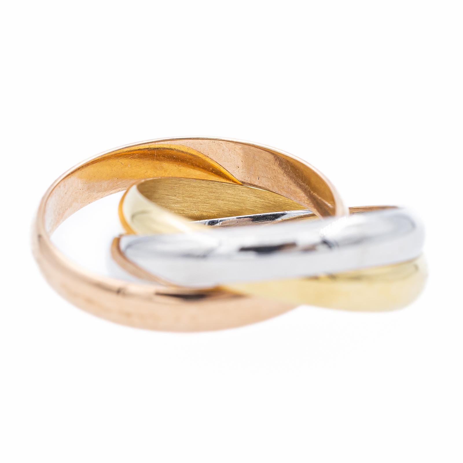 Cartier Trinity Ring Yellow gold, Pink gold, White gold