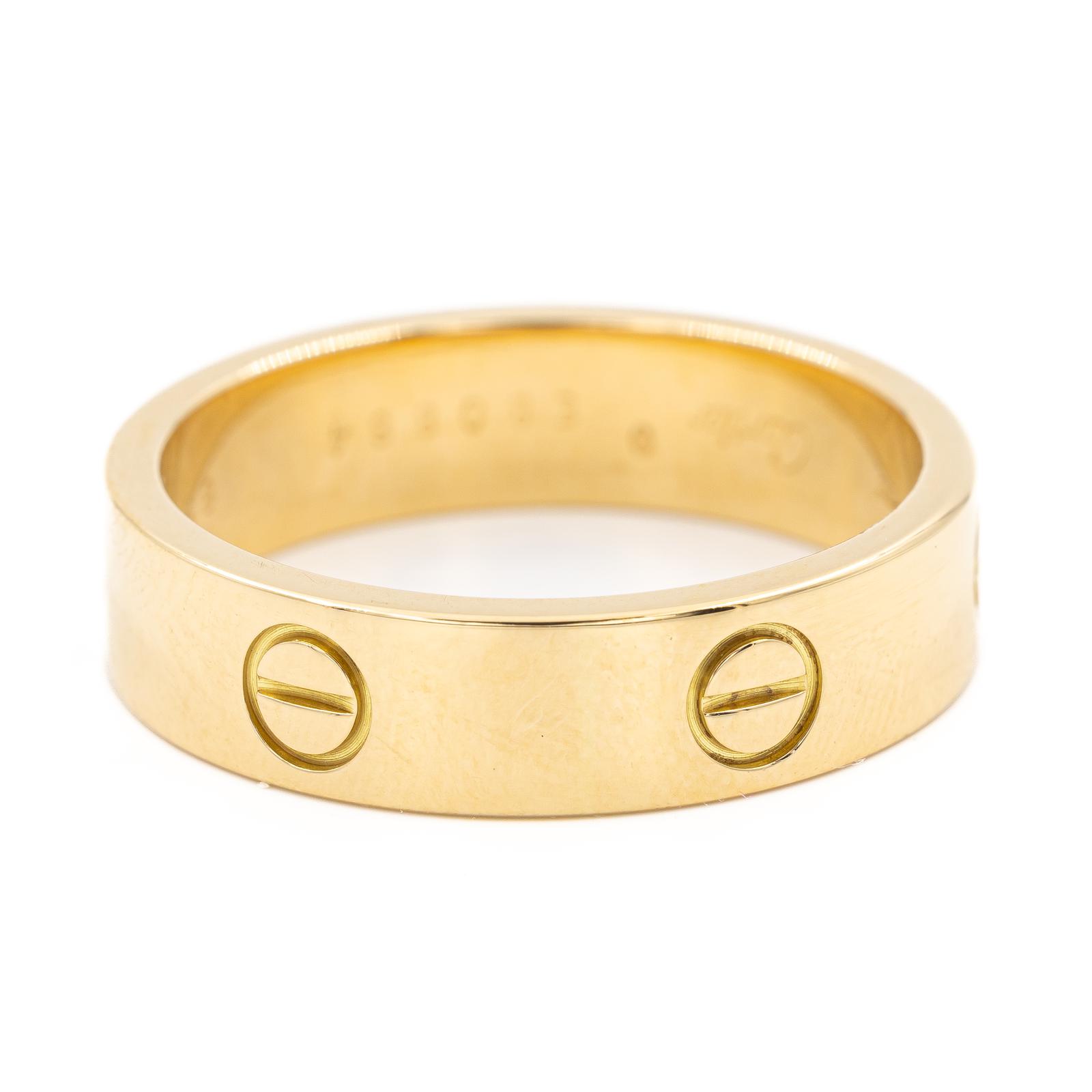 Cartier Bague Love Or jaune