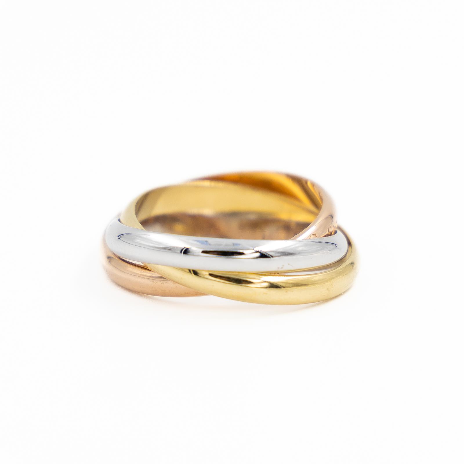 Cartier Trinity Ring Yellow gold, Pink gold, White gold