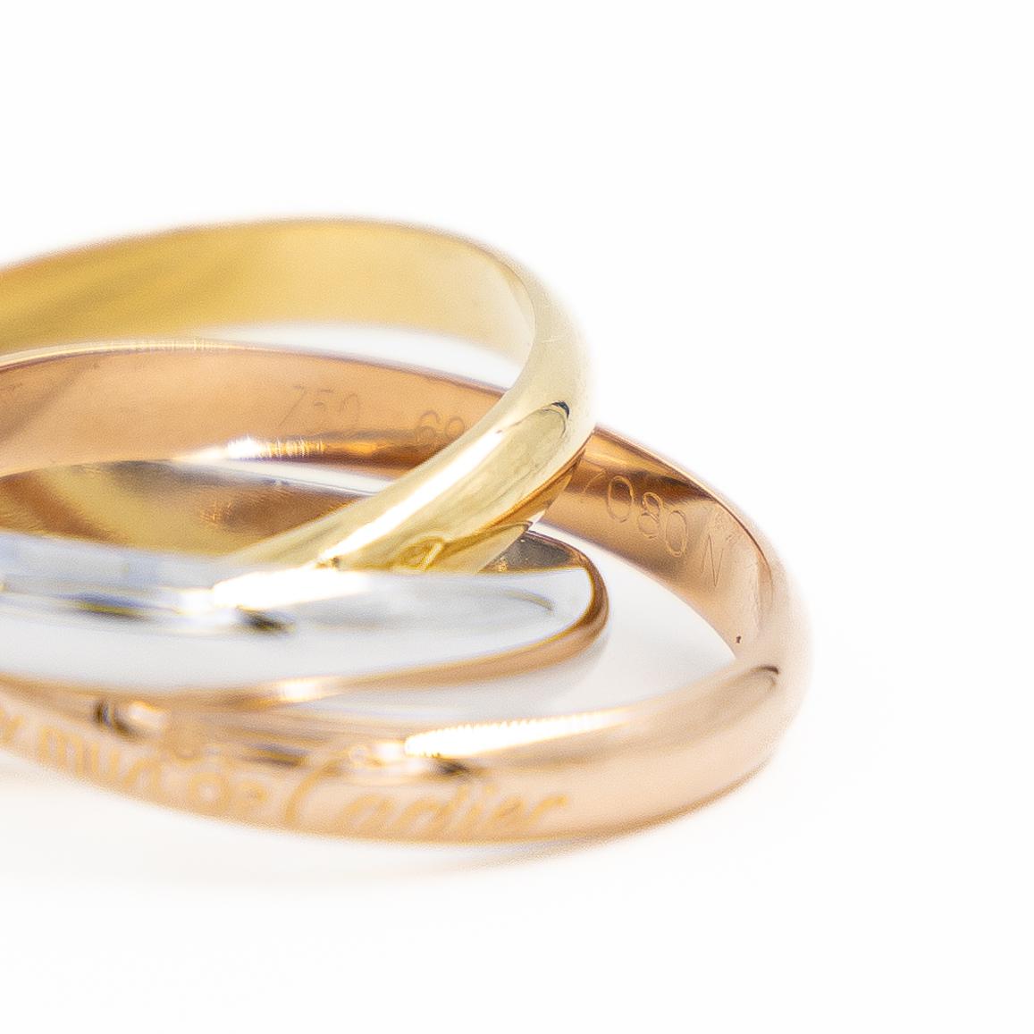 Cartier Trinity Ring Yellow gold, Pink gold, White gold