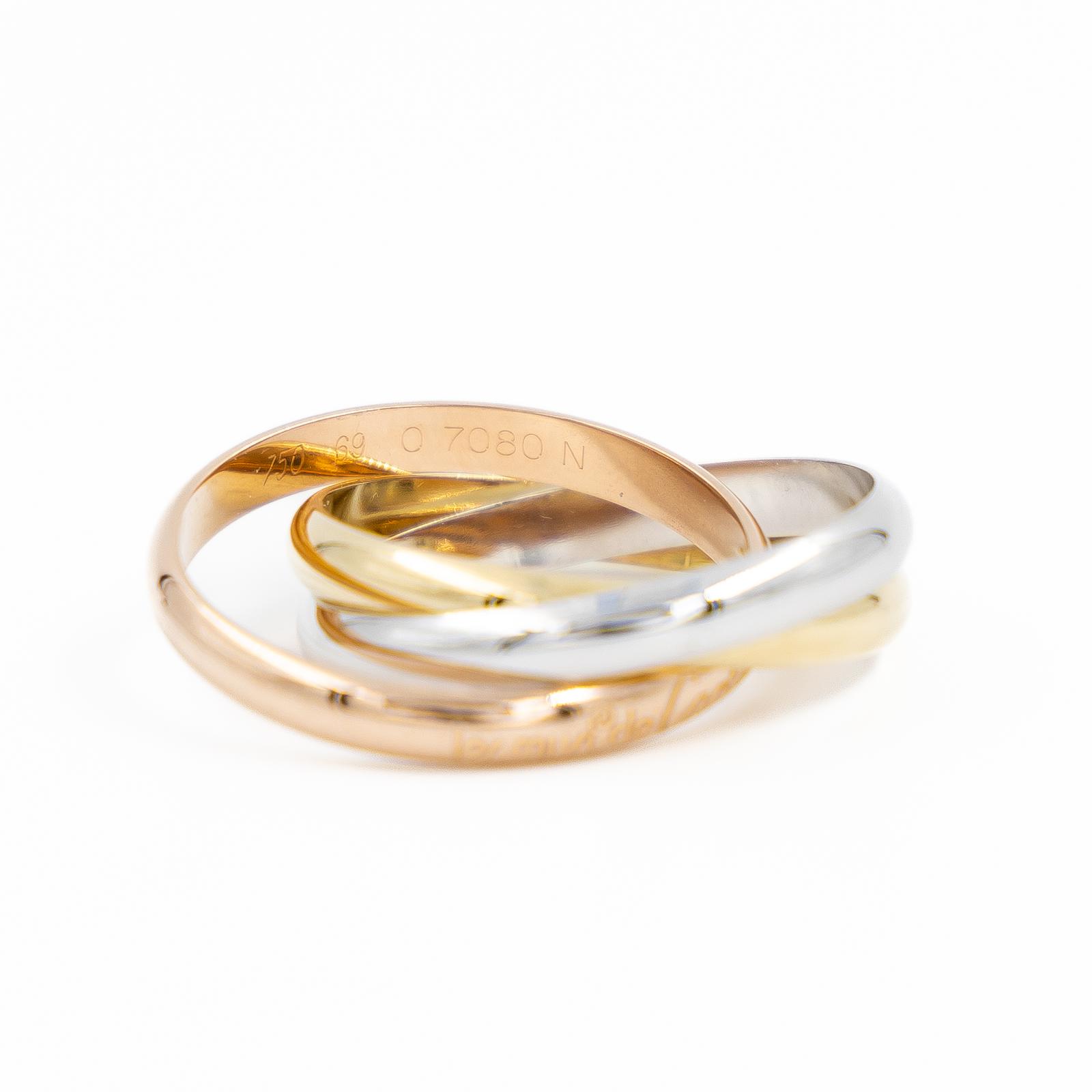 Cartier Trinity Ring Yellow gold, Pink gold, White gold