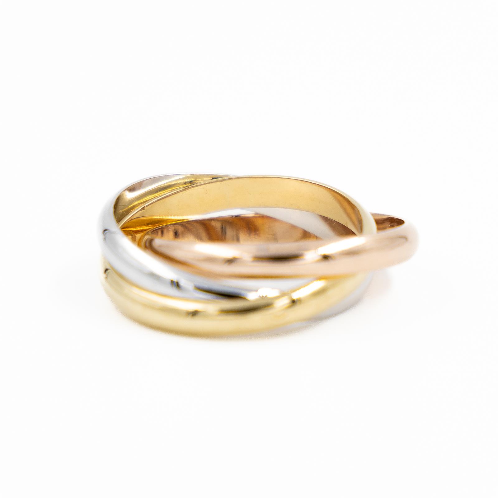 Cartier Trinity Ring Yellow gold, Pink gold, White gold