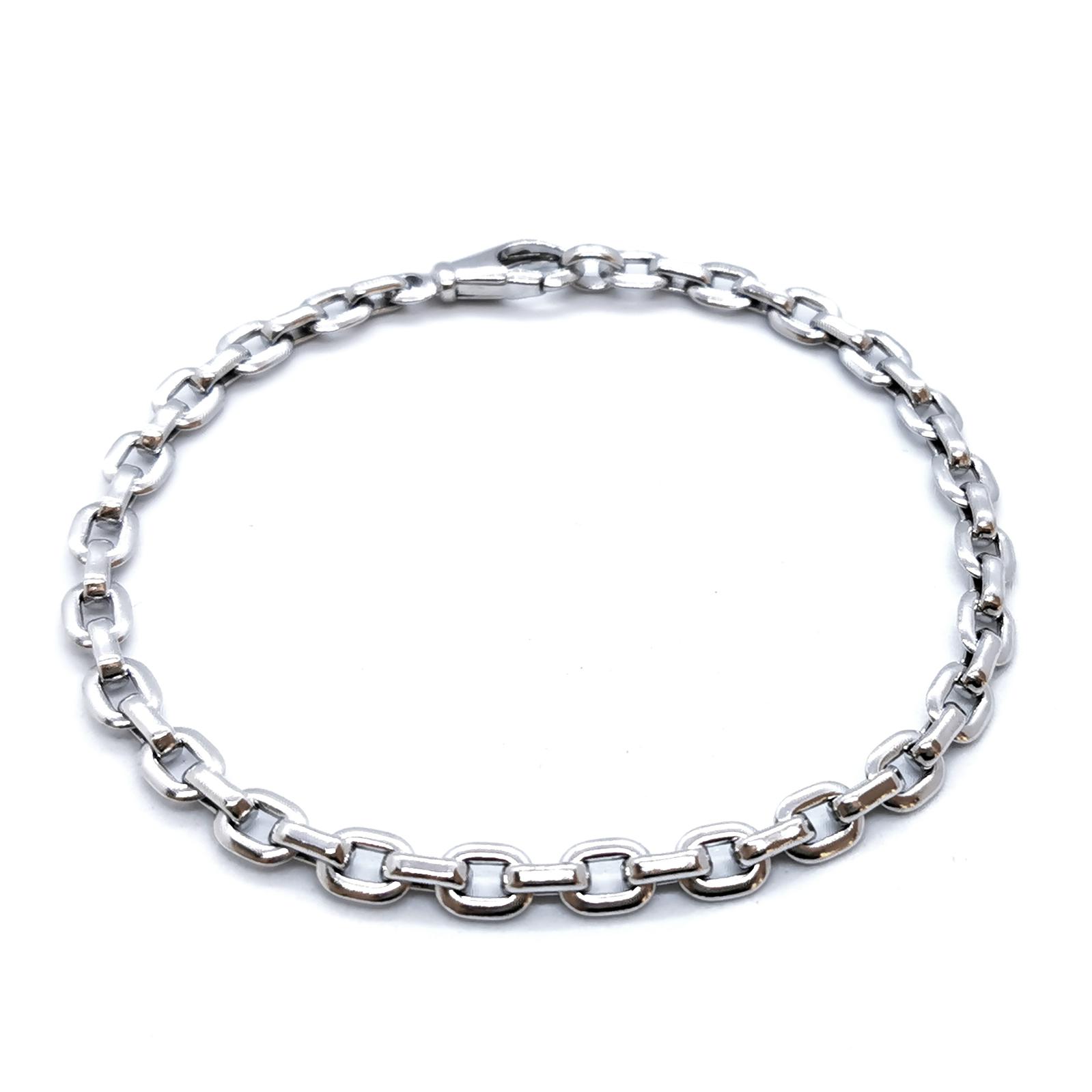 Cartier Bracelet Maille forçat Santos Or blanc
