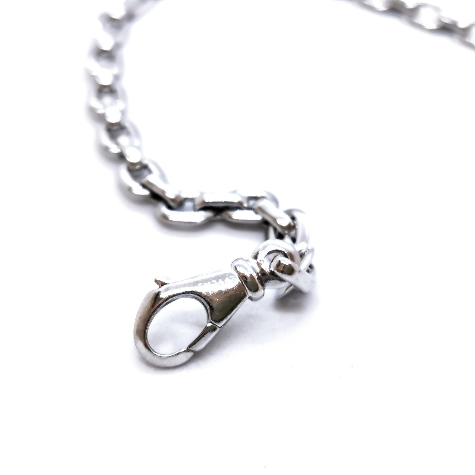 Cartier Santos convict link bracelet White gold