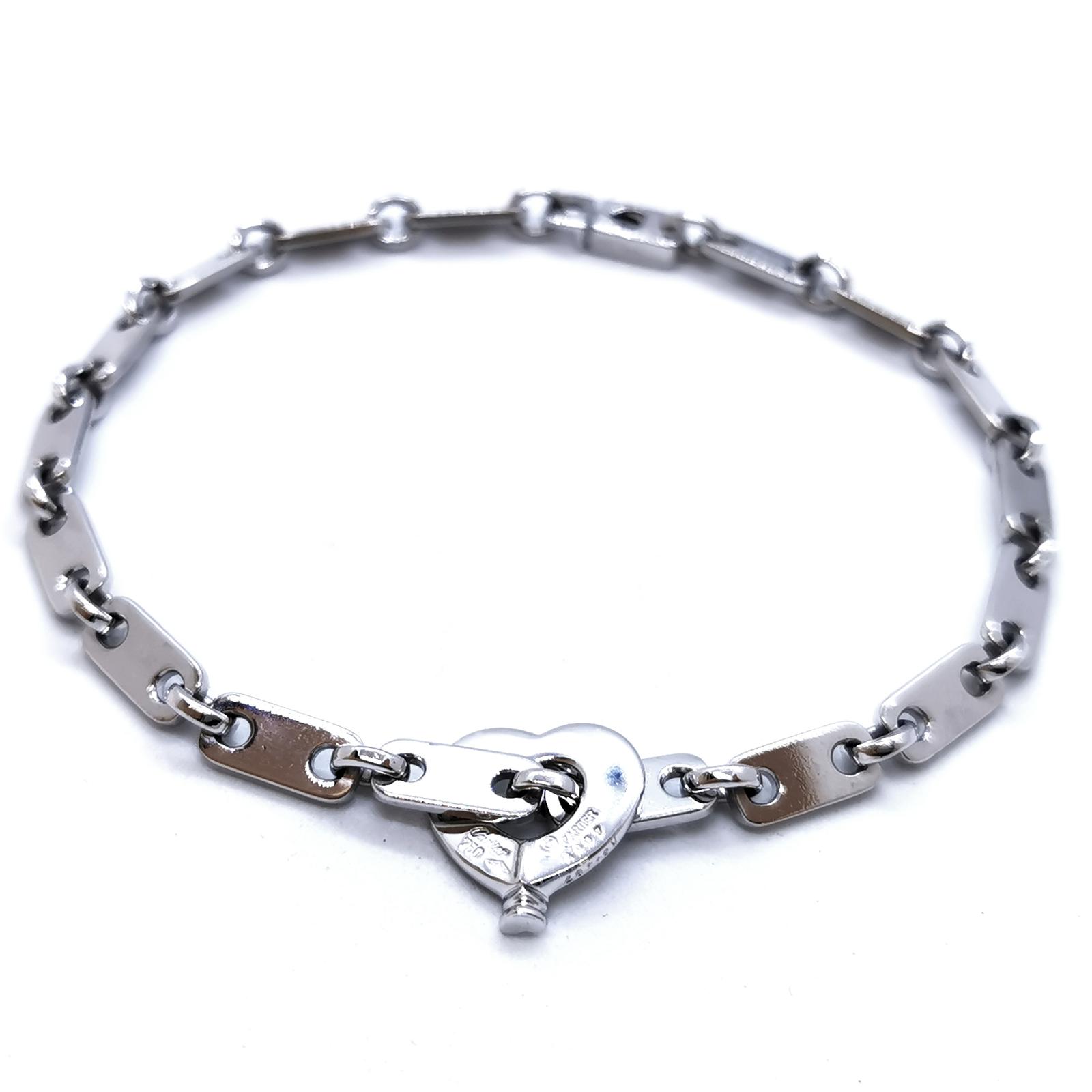Cartier Fidelity Bracelet White gold