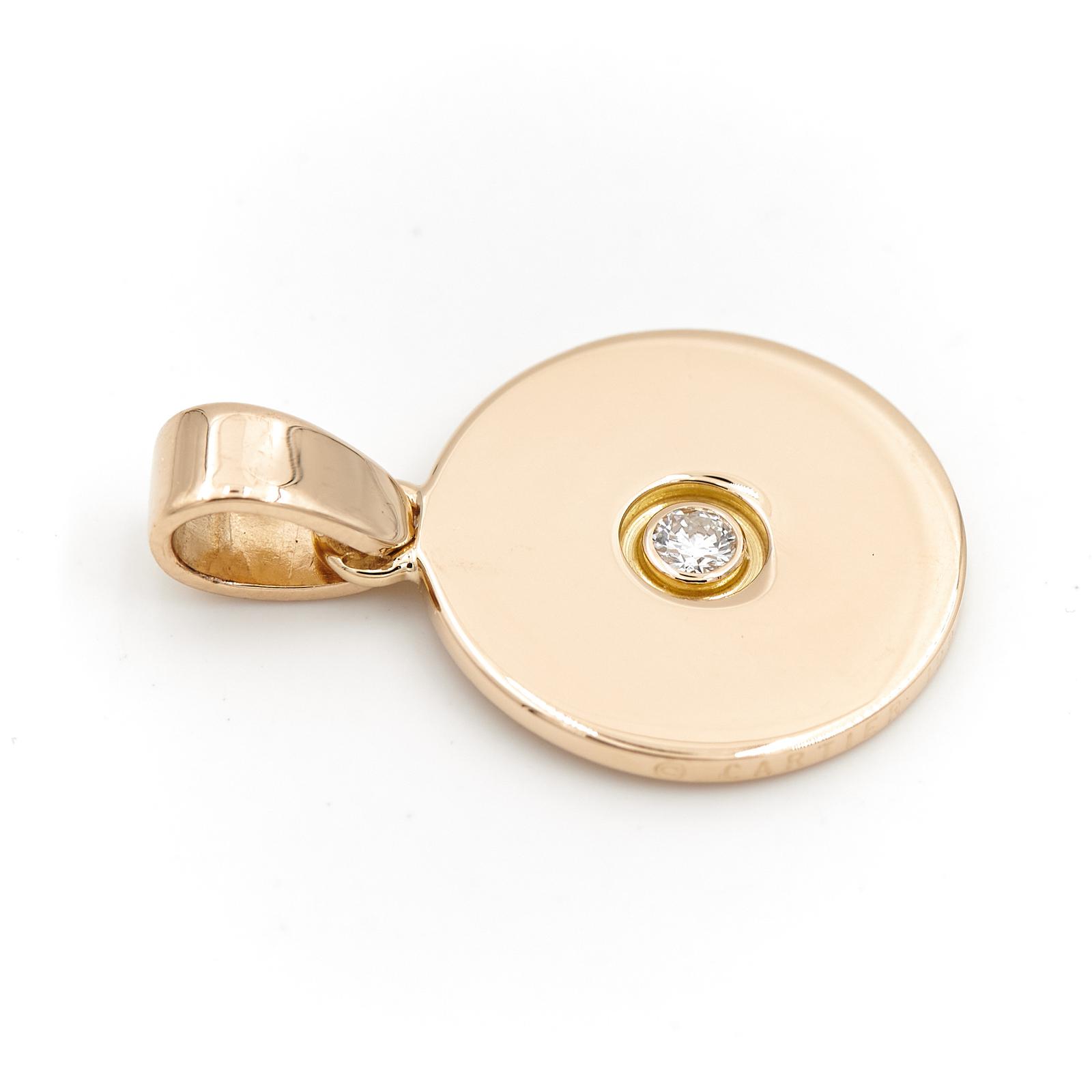 Cartier Pendentif  Or jaune Diamant