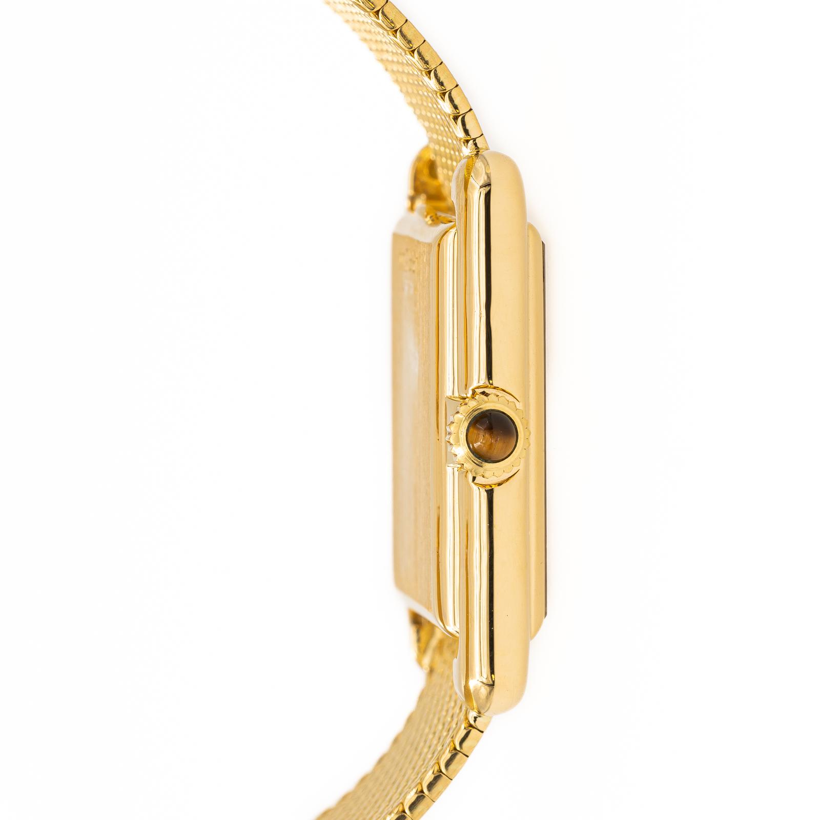 Jaeger- LeCoultre Montre  Or jaune Œil de tigre