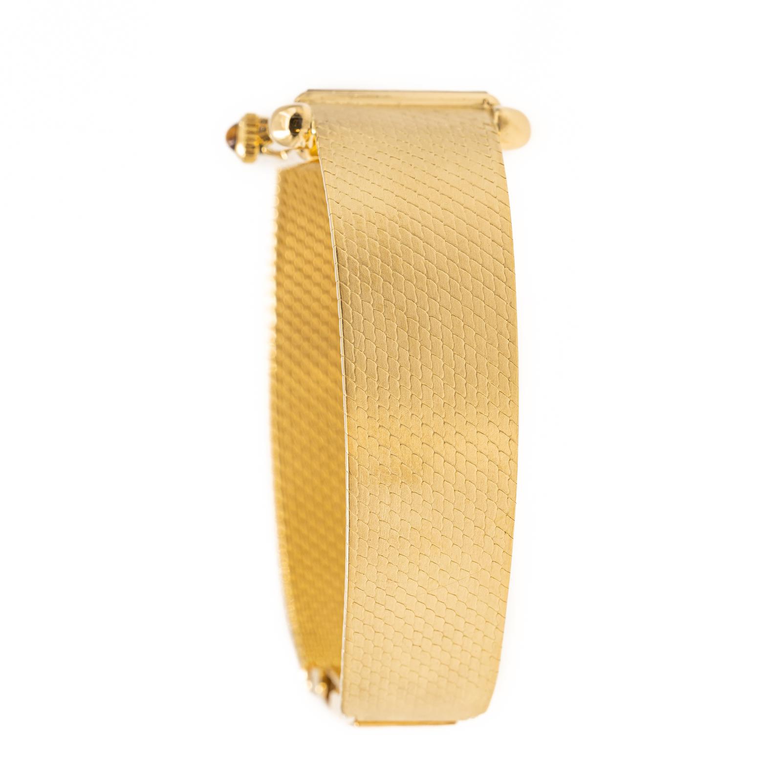 Jaeger- LeCoultre Montre  Or jaune Œil de tigre