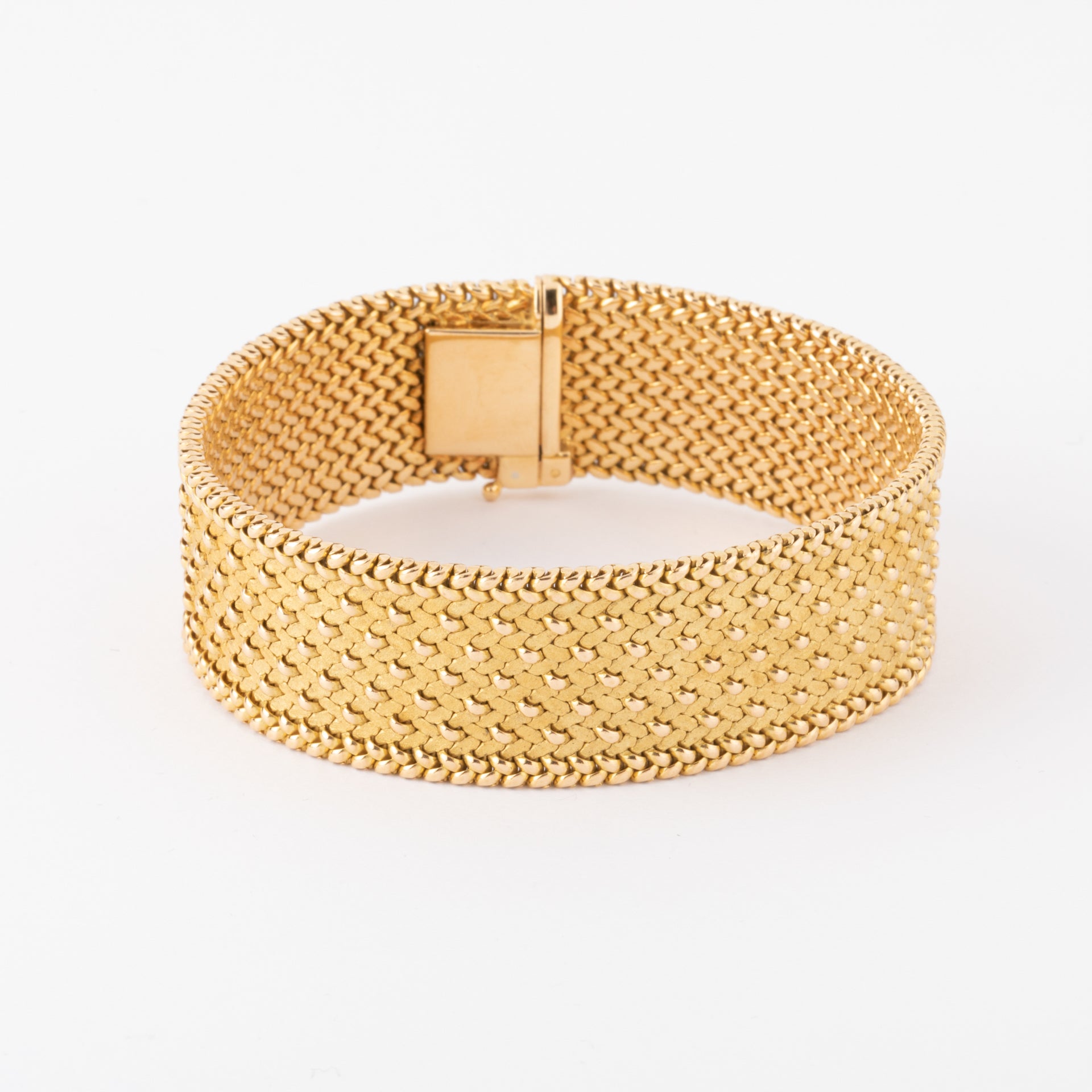 Bracelet Georges Lenfant motif tissu polonais