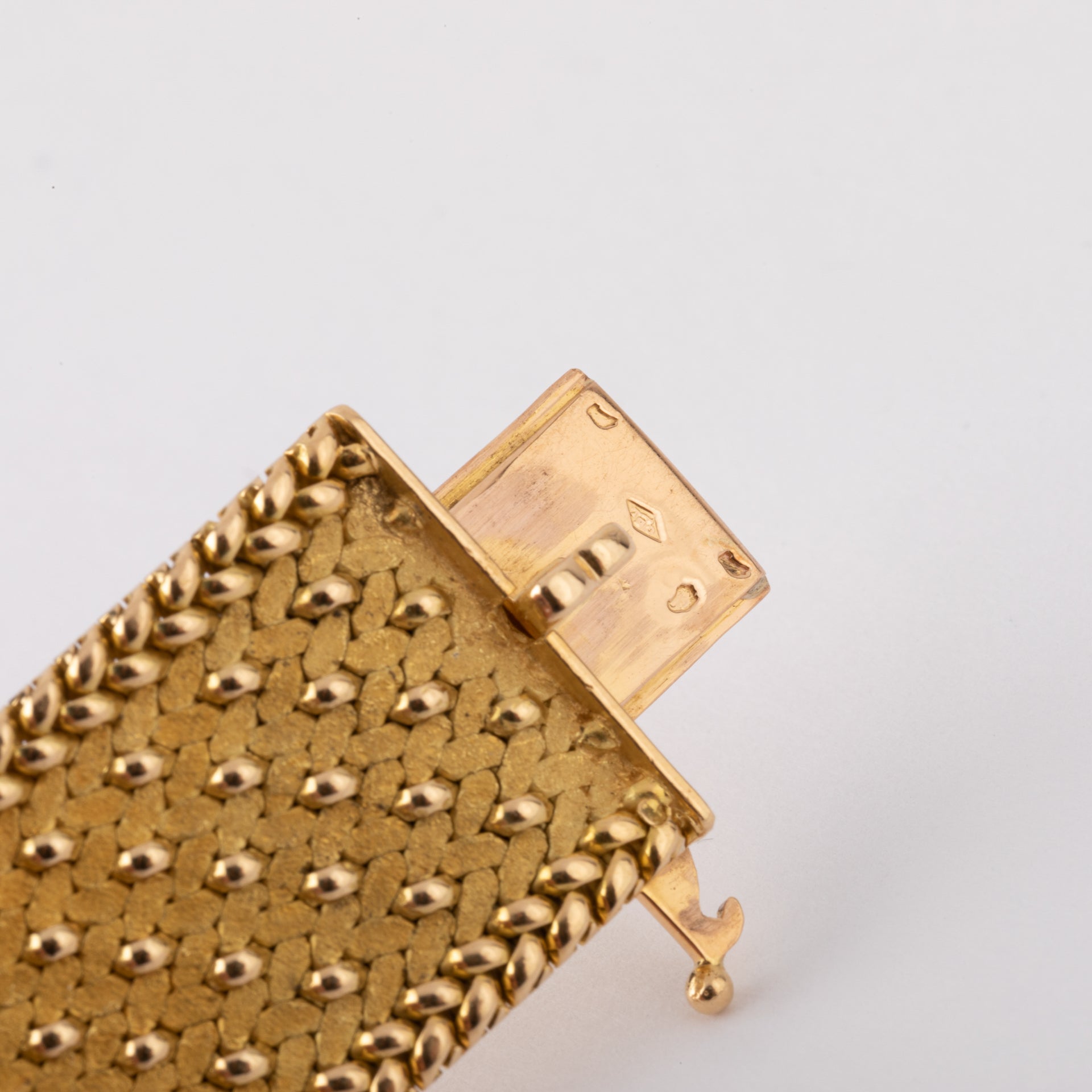 Bracelet Georges Lenfant motif tissu polonais