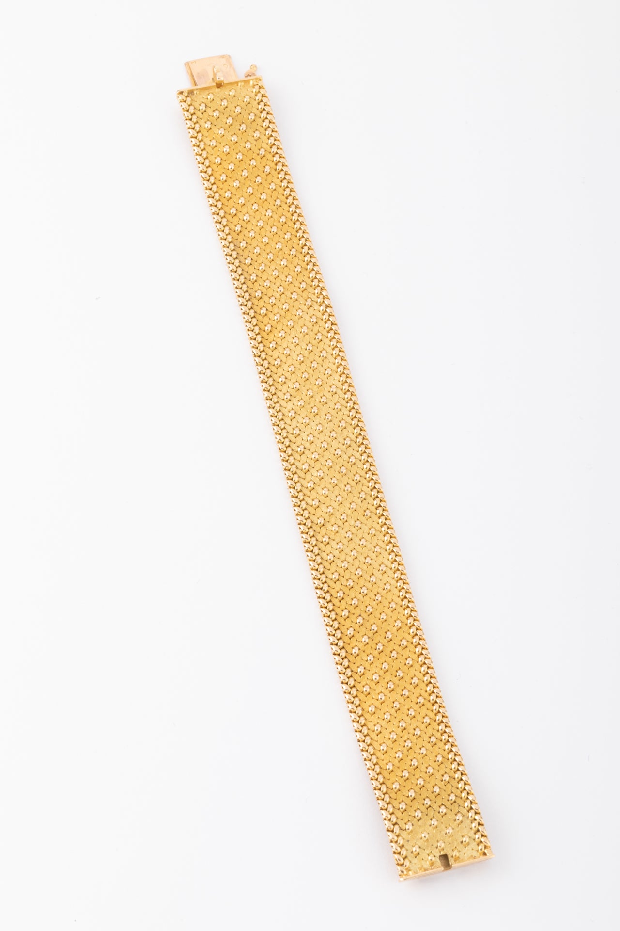 Bracelet Georges Lenfant motif tissu polonais