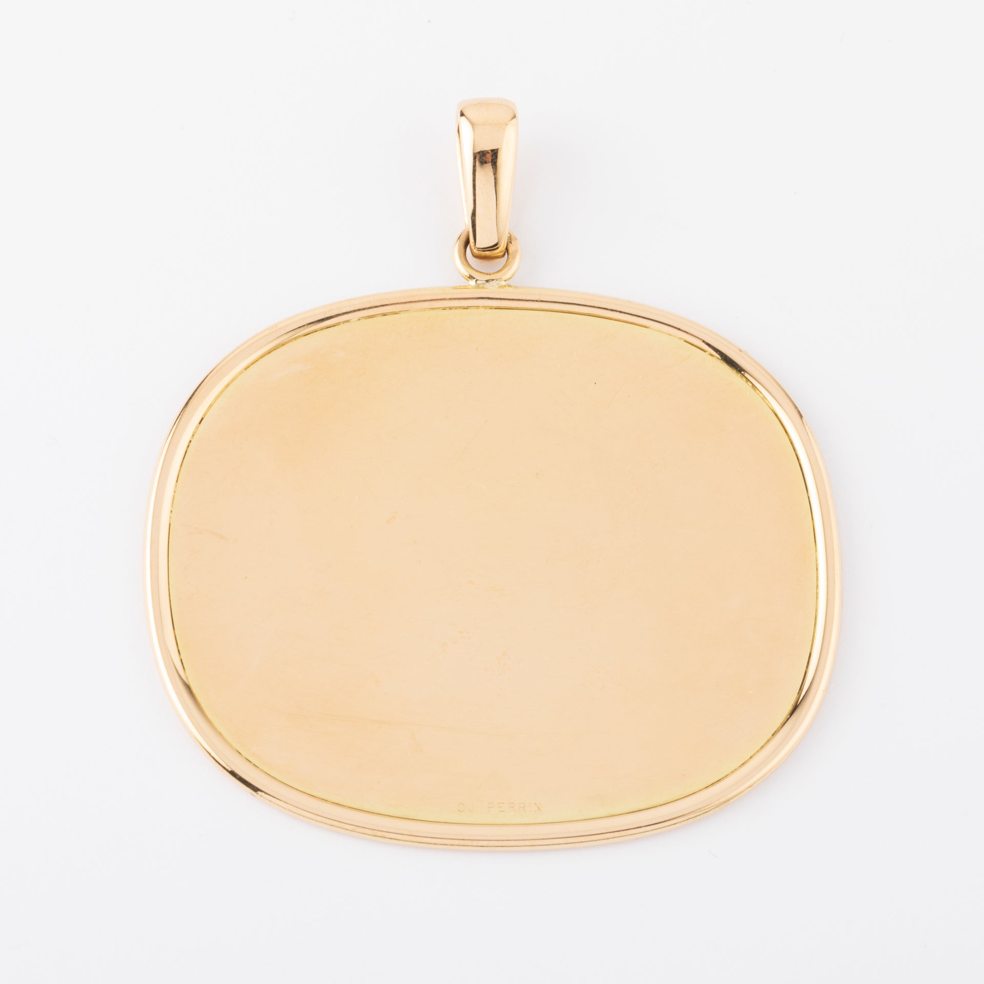 Double hallmarked OJ Perrin and Georges Lenfant pendant