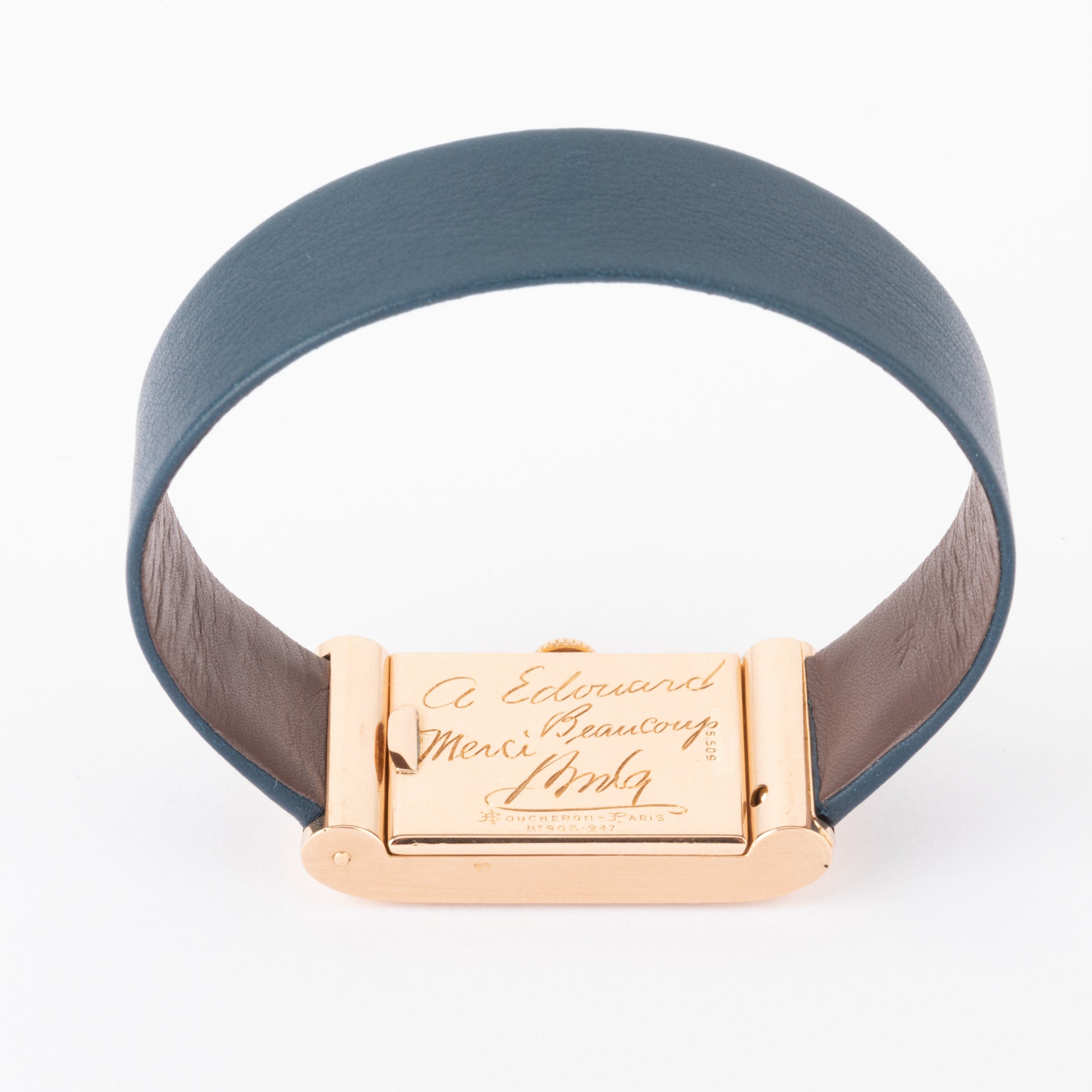Boucheron watch signed by Bing Crosby