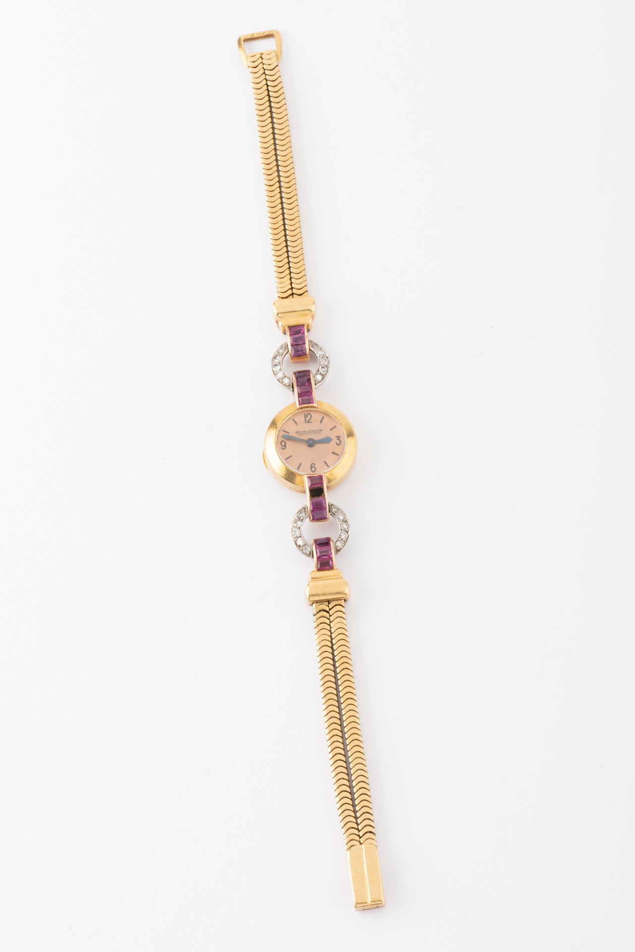Montre Jaeger-Lecoultre années 40 en or.