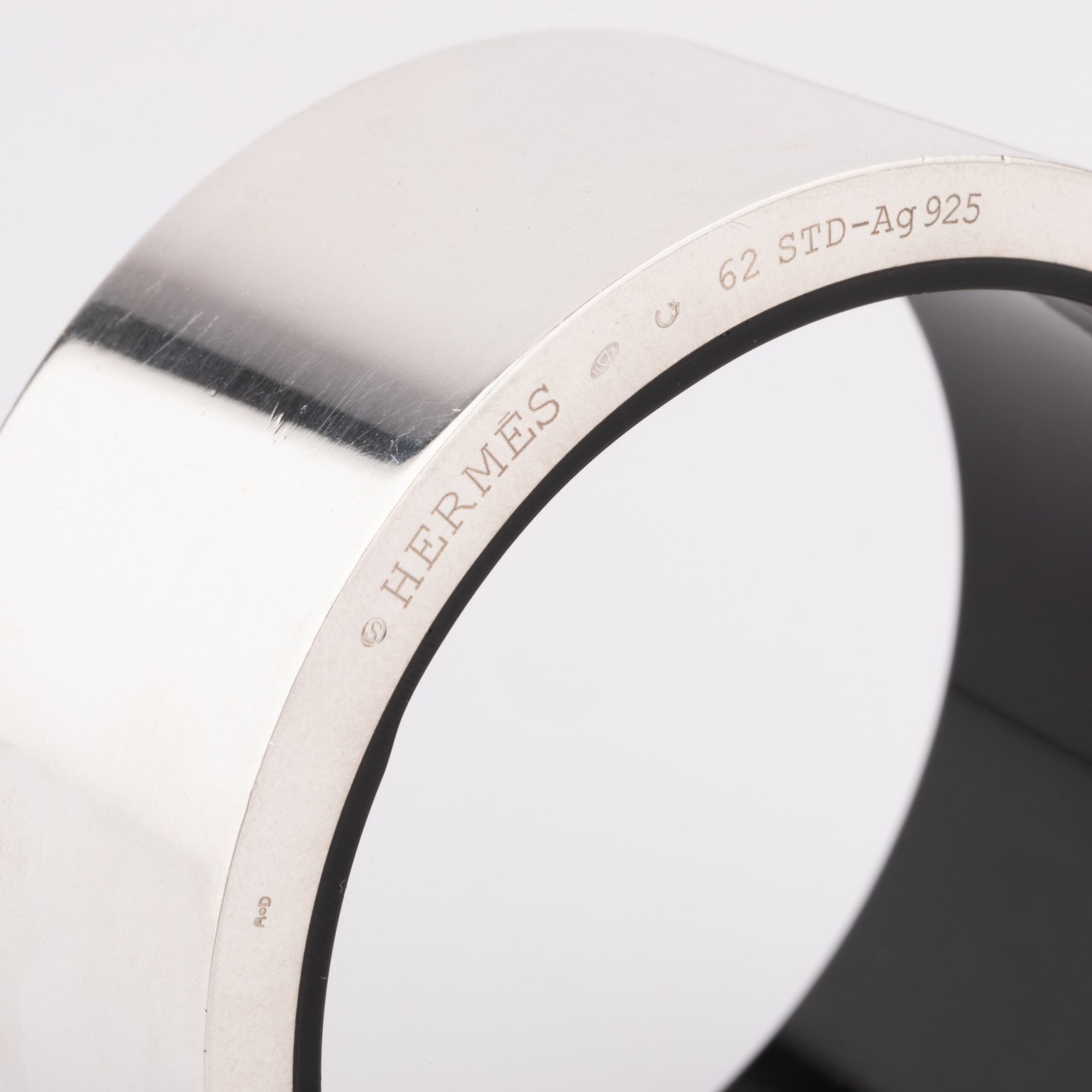 Bracelet en argent  de la maison Hermès modèle Quarkbracelet quark hermes histoire