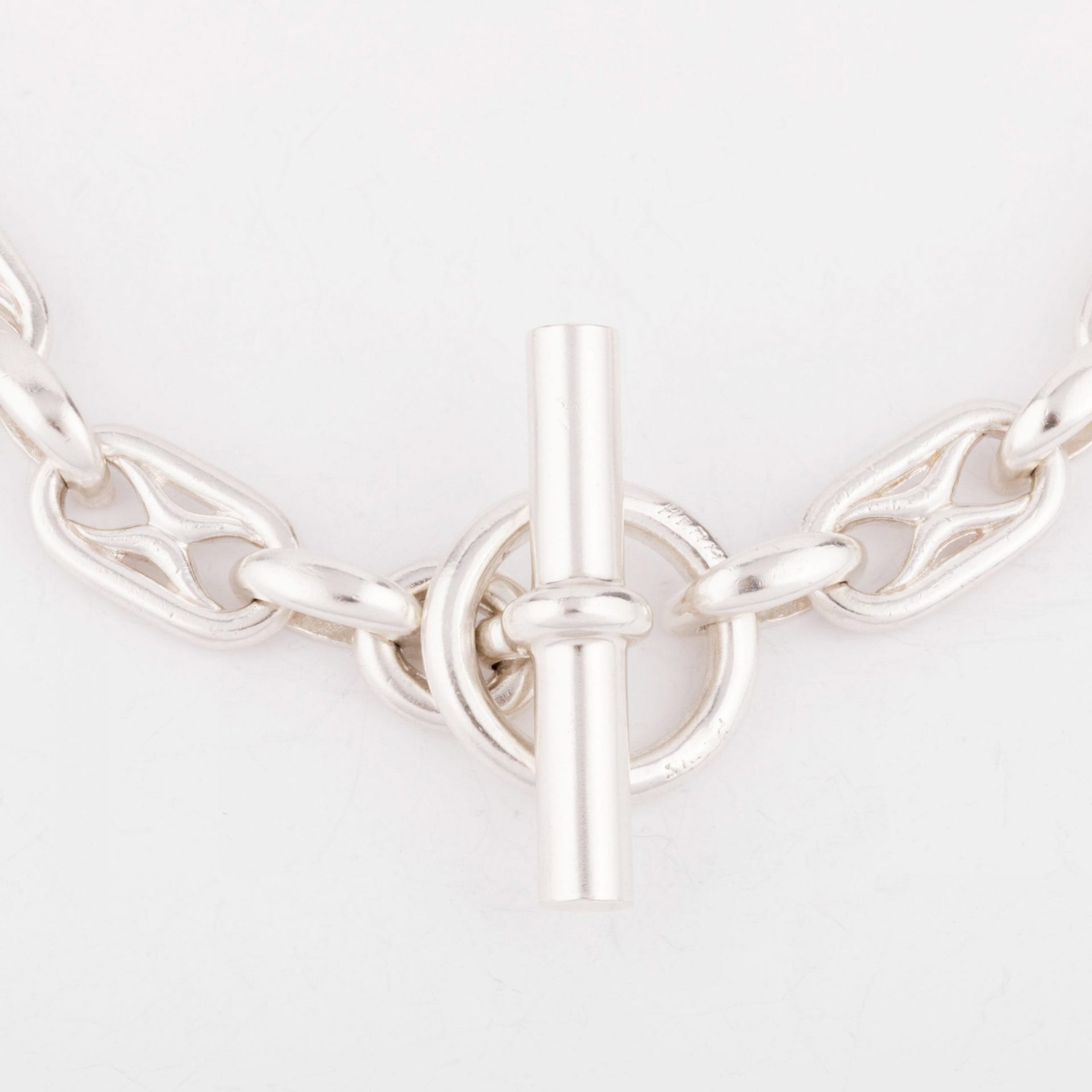 Hermès anchor chain necklace