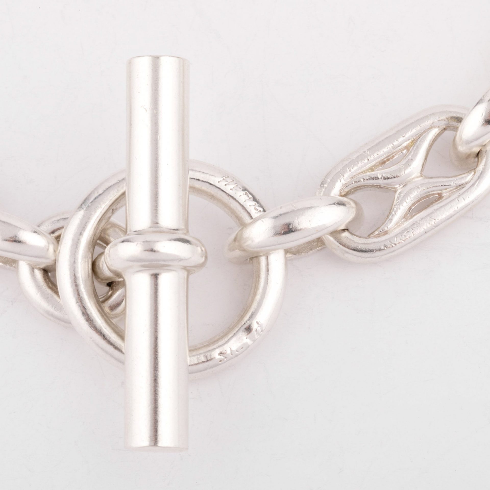 Hermès anchor chain necklace