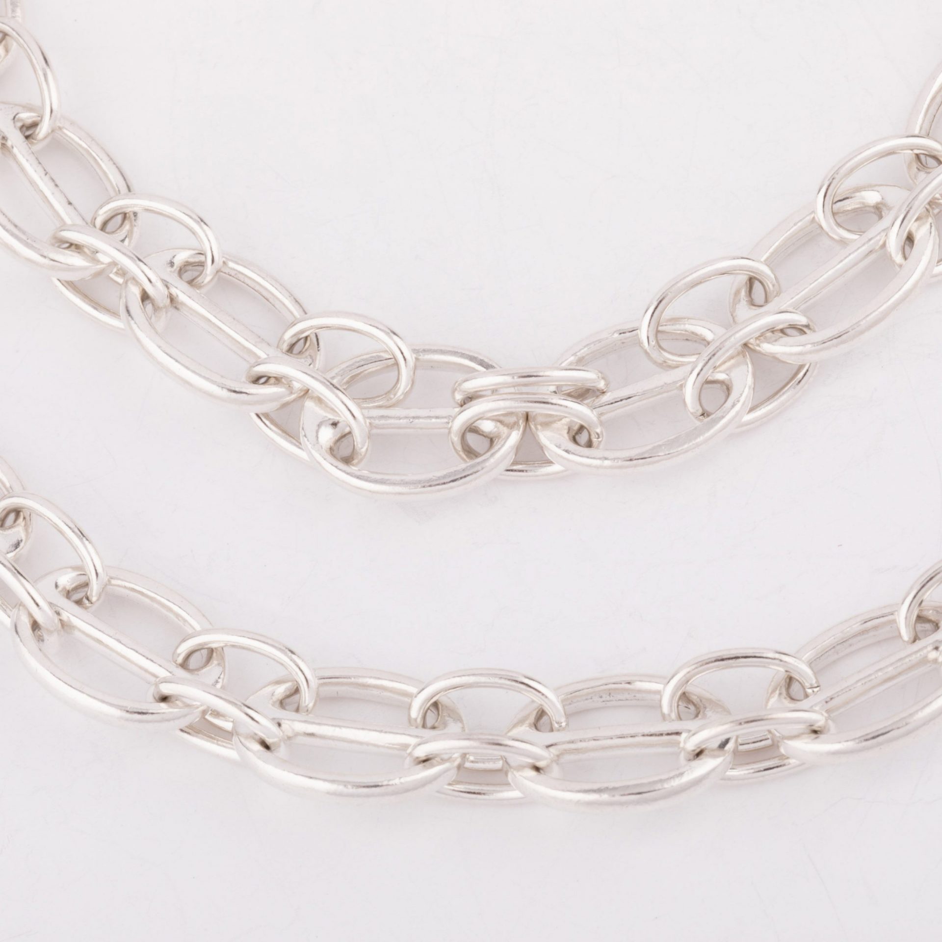 Hermès silver necklace
