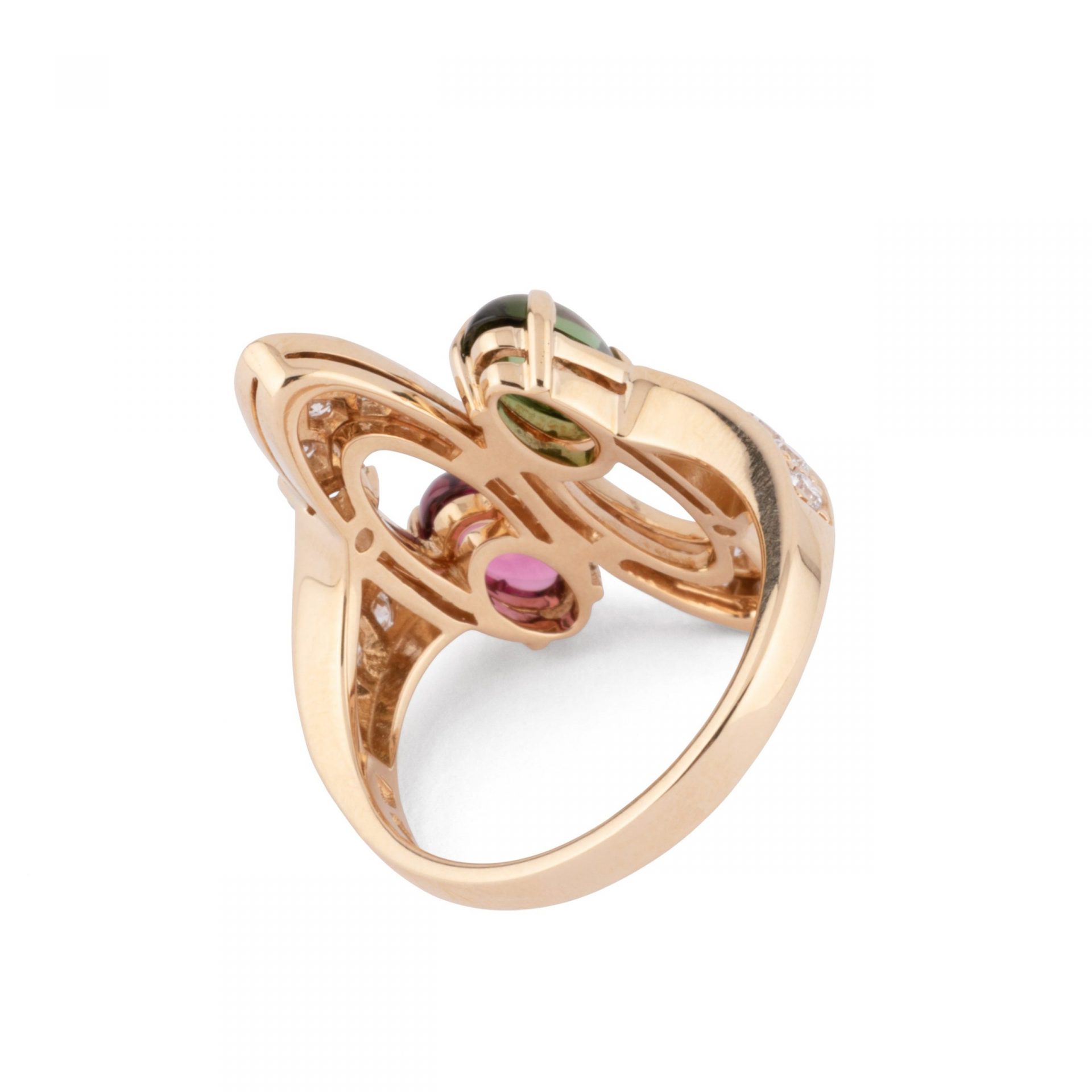 Yellow gold ring from Bvlgari, Elisia model