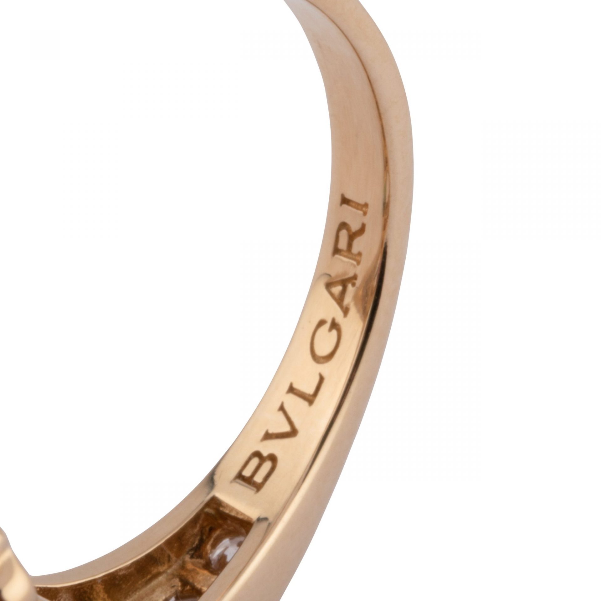 Yellow gold ring from Bvlgari, Elisia model
