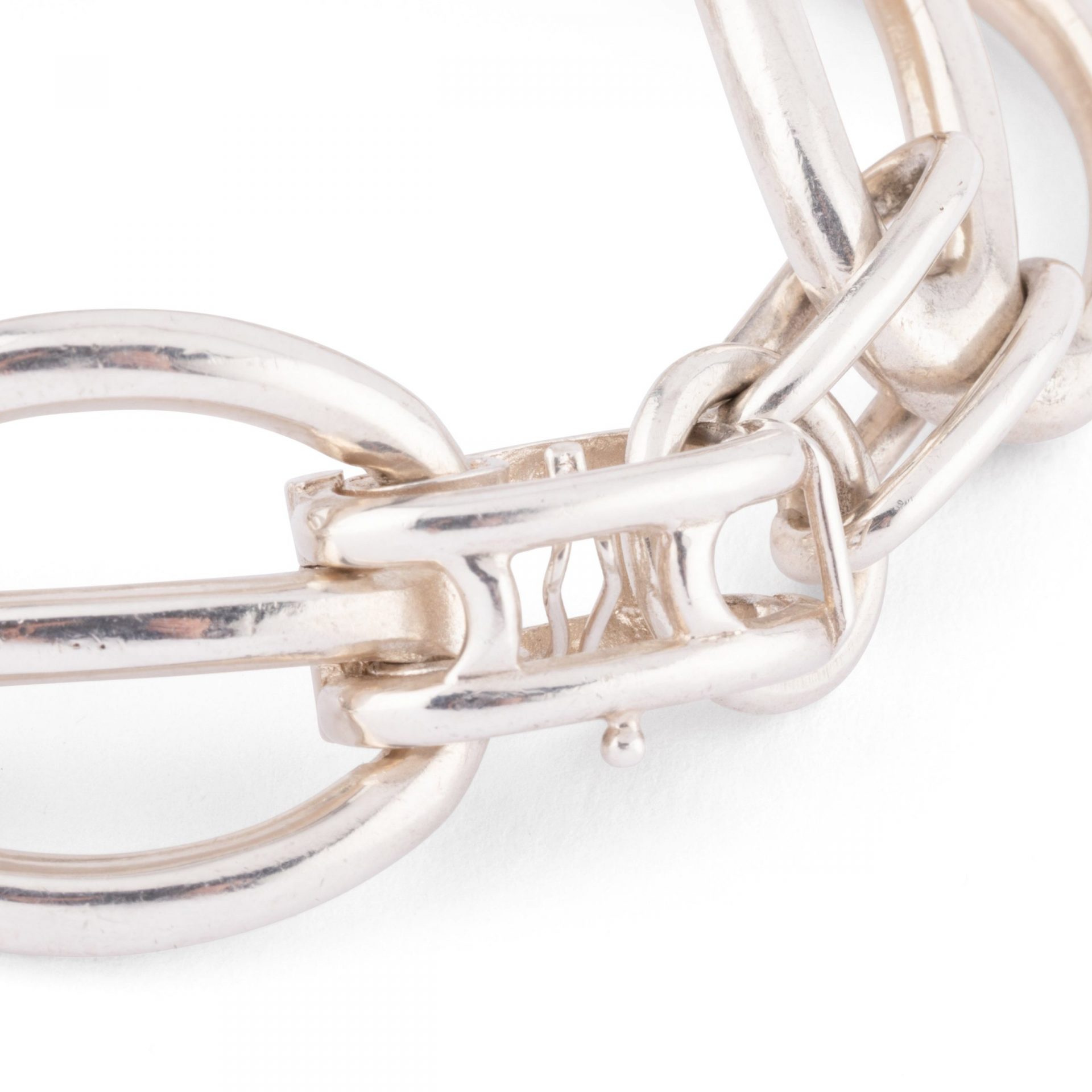 Silver bracelet from Hermès