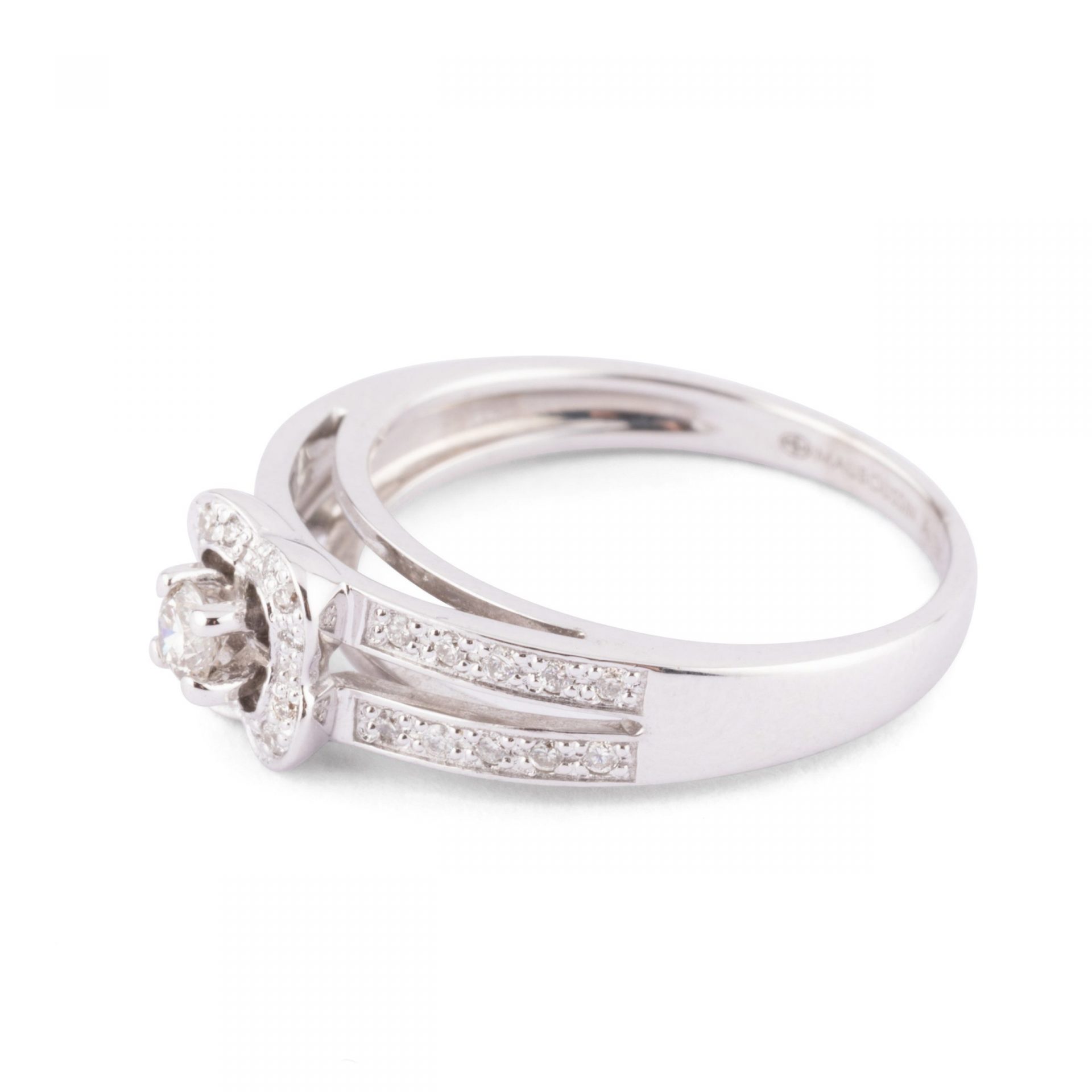 White gold and diamond ring from Mauboussin