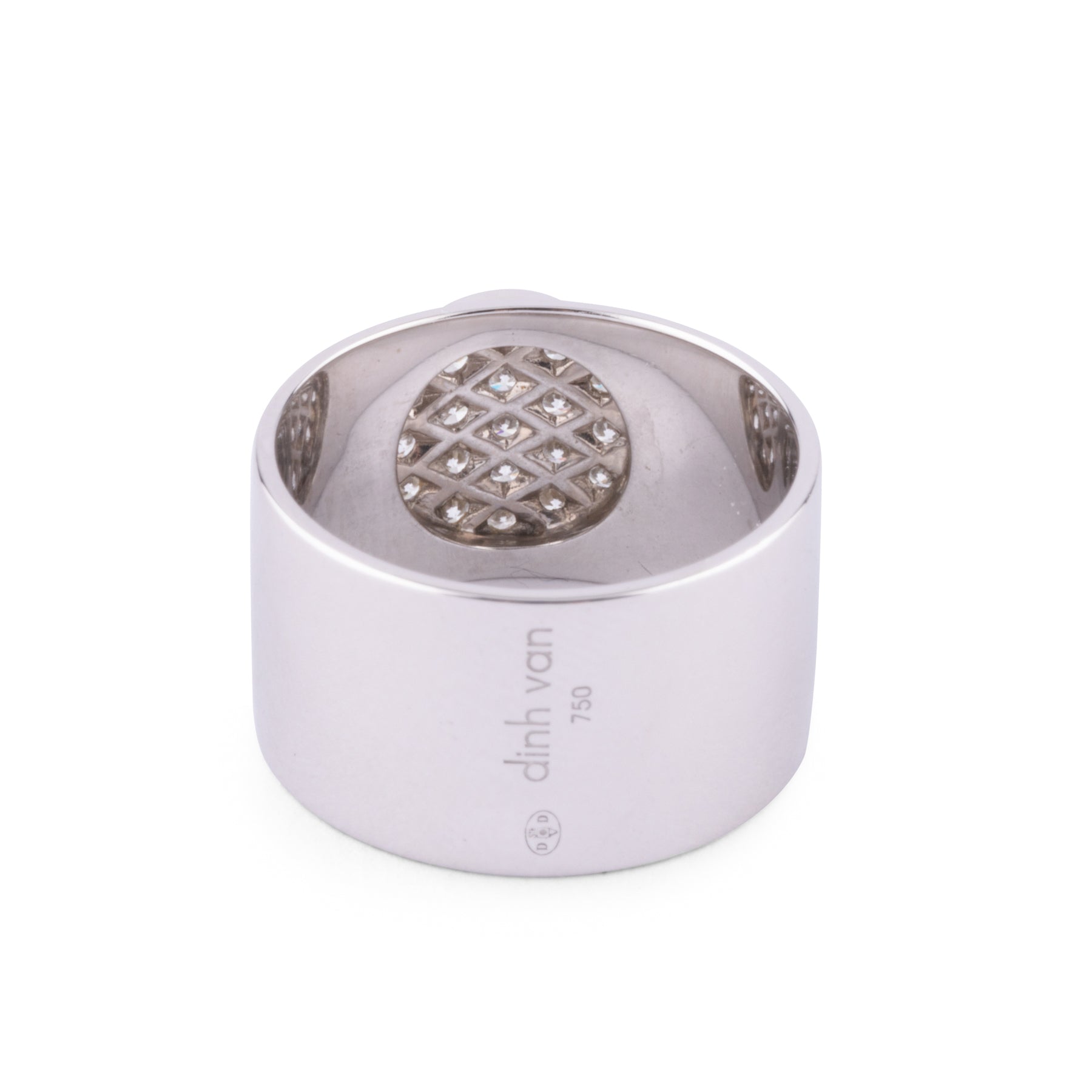 Ring from Maison Dinh Van, Anthea model in white gold
