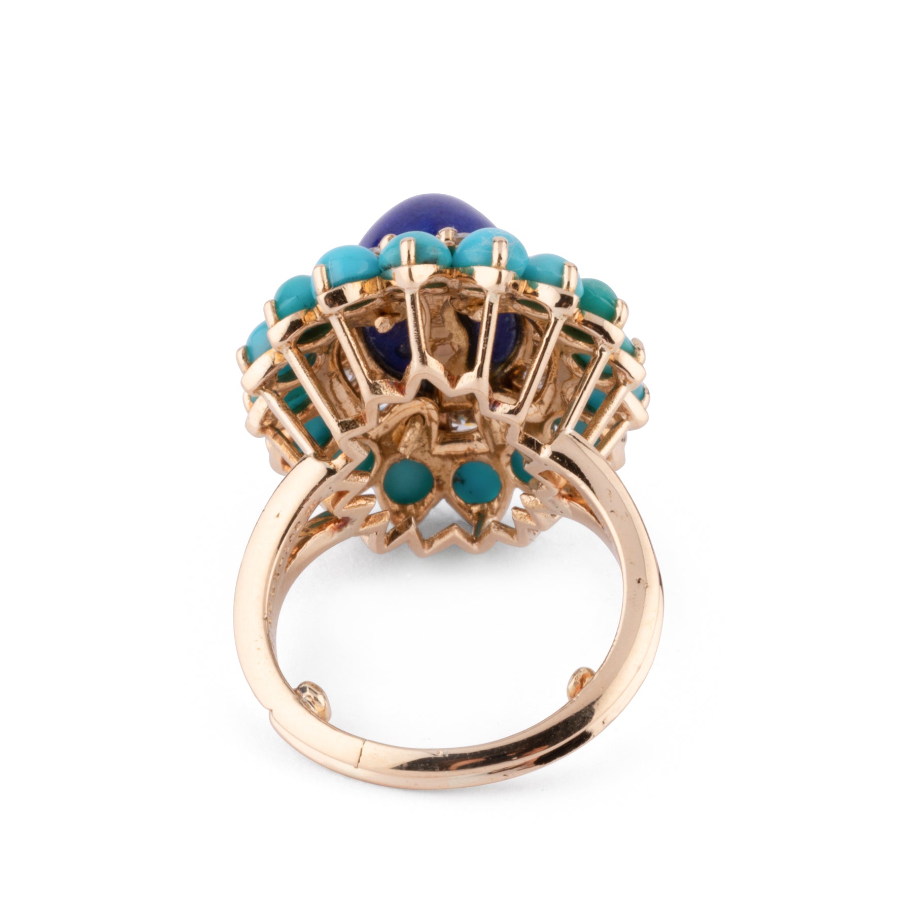 Yellow gold cocktail ring from Boucheron