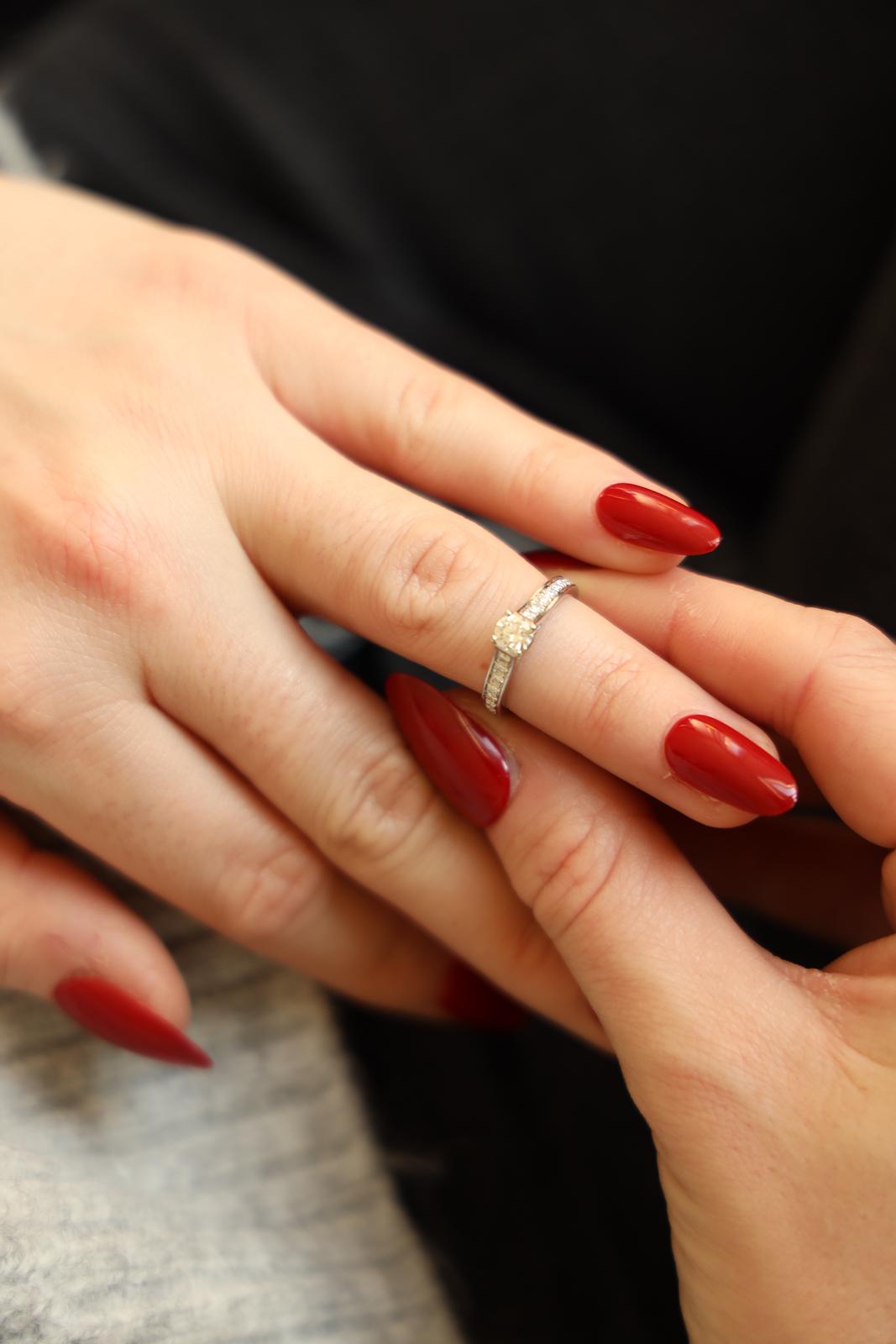 Cartier Solitaire Ring 1895 Platinum Diamond