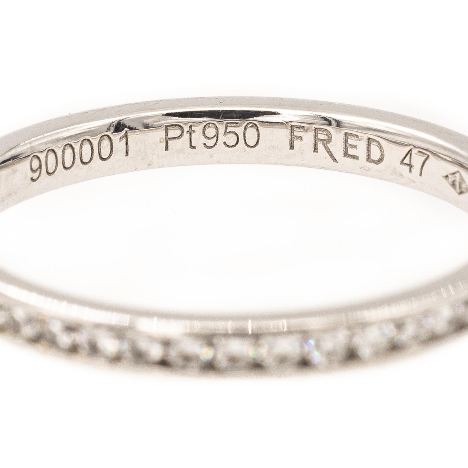 Fred For Love Platinum Diamond Alliance Ring