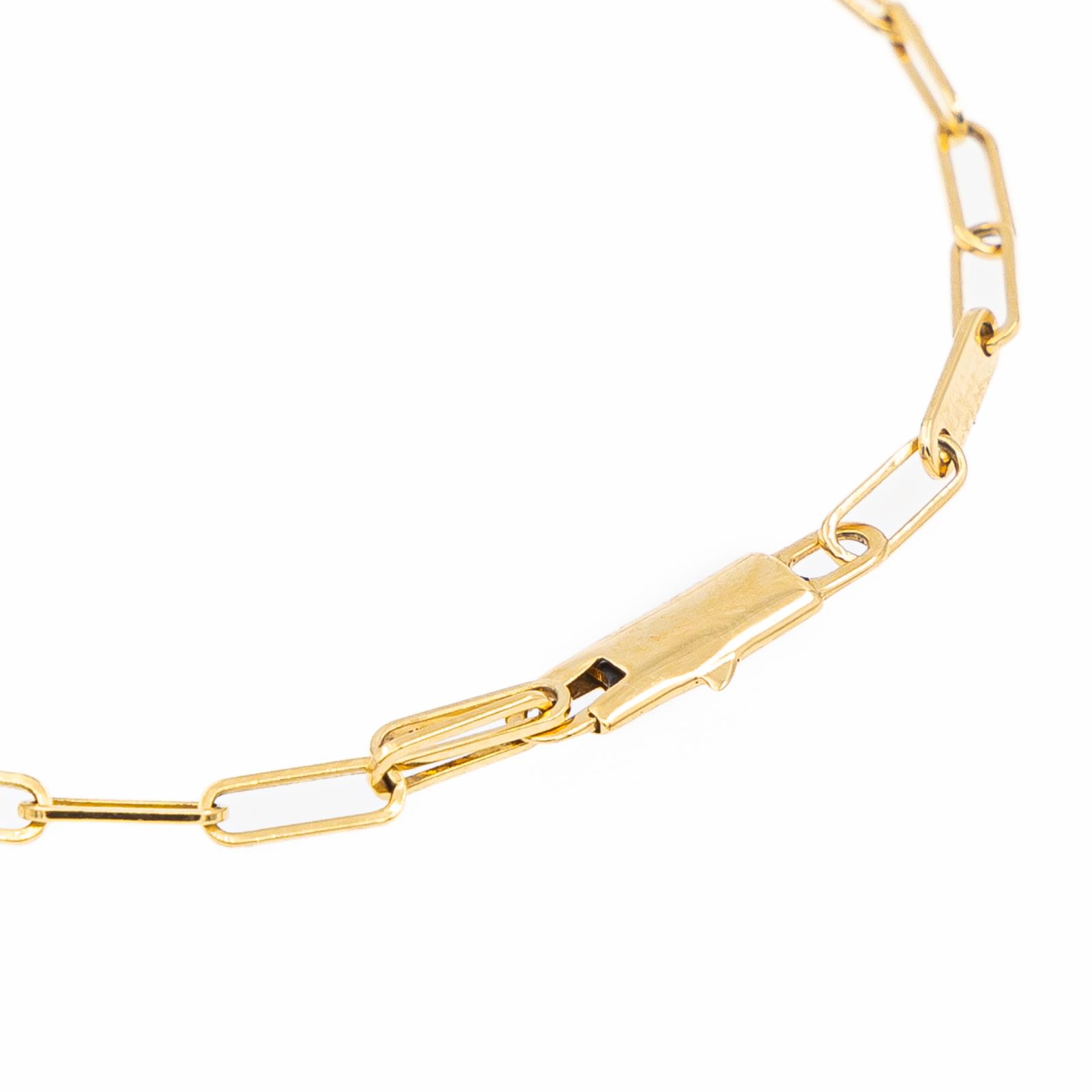 Dinh Van Bracelet Impression Yellow Gold Mother of Pearl