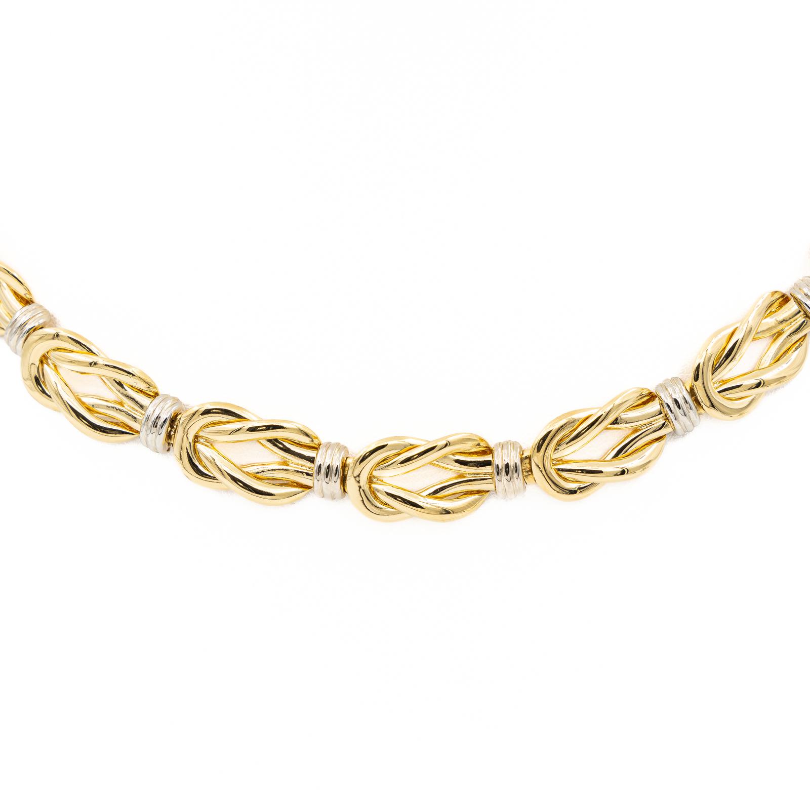 Christofle Necklace Yellow gold, White gold