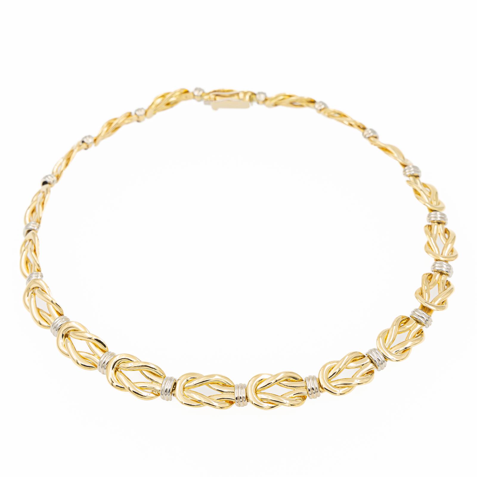 Christofle Necklace Yellow gold, White gold