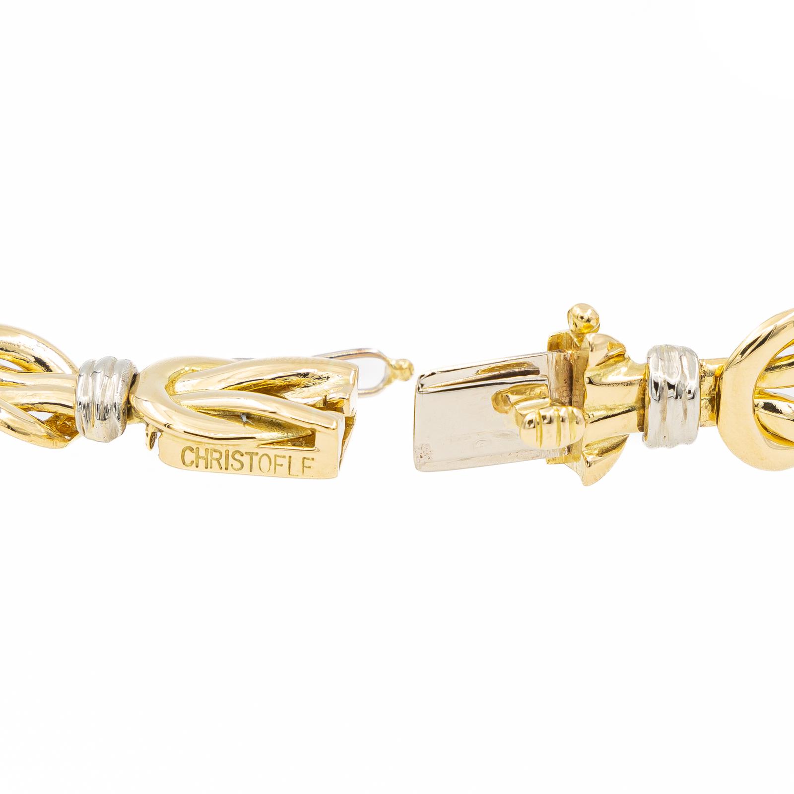 Christofle Necklace Yellow gold, White gold