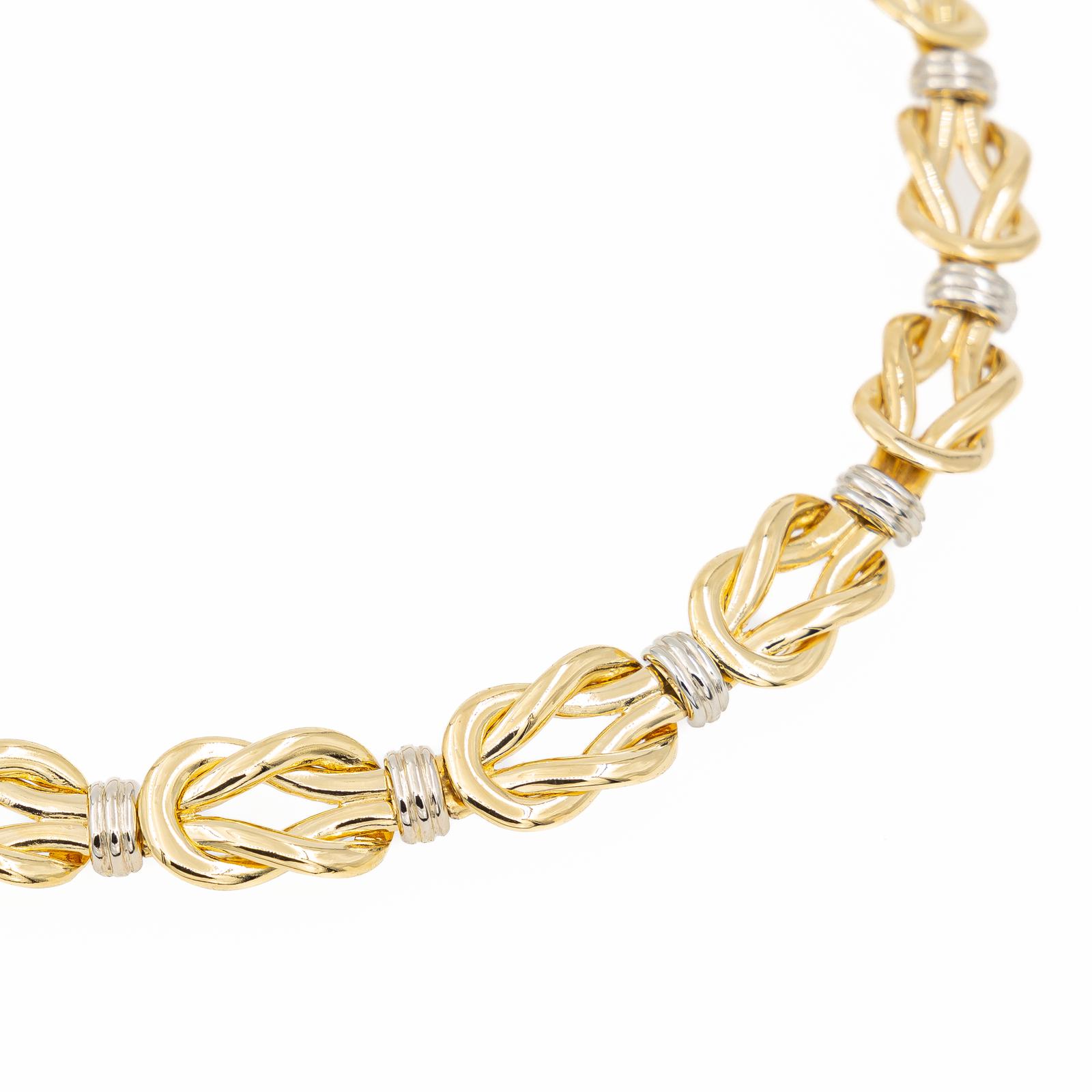 Christofle Necklace Yellow gold, White gold