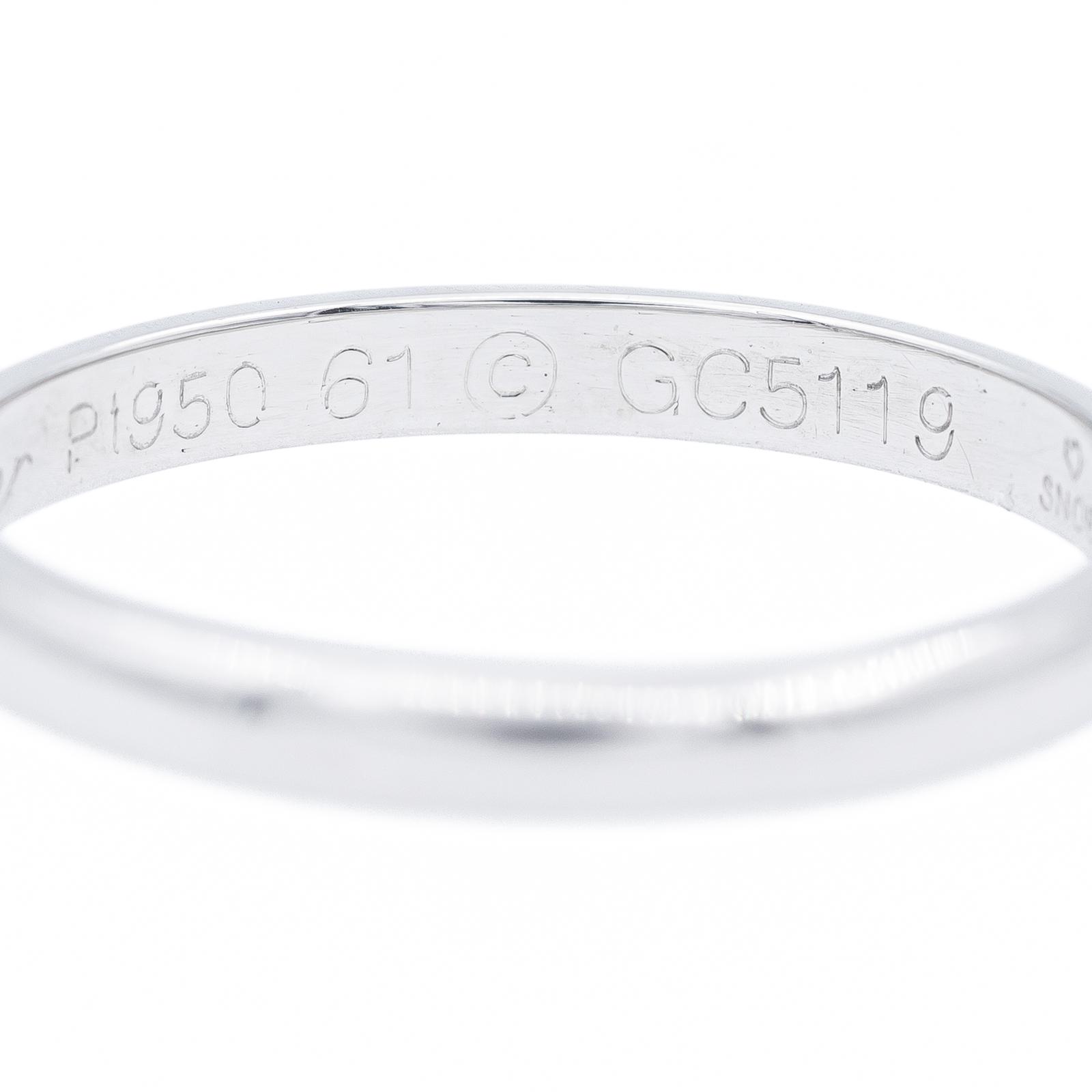 Cartier Platinum Alliance Ring