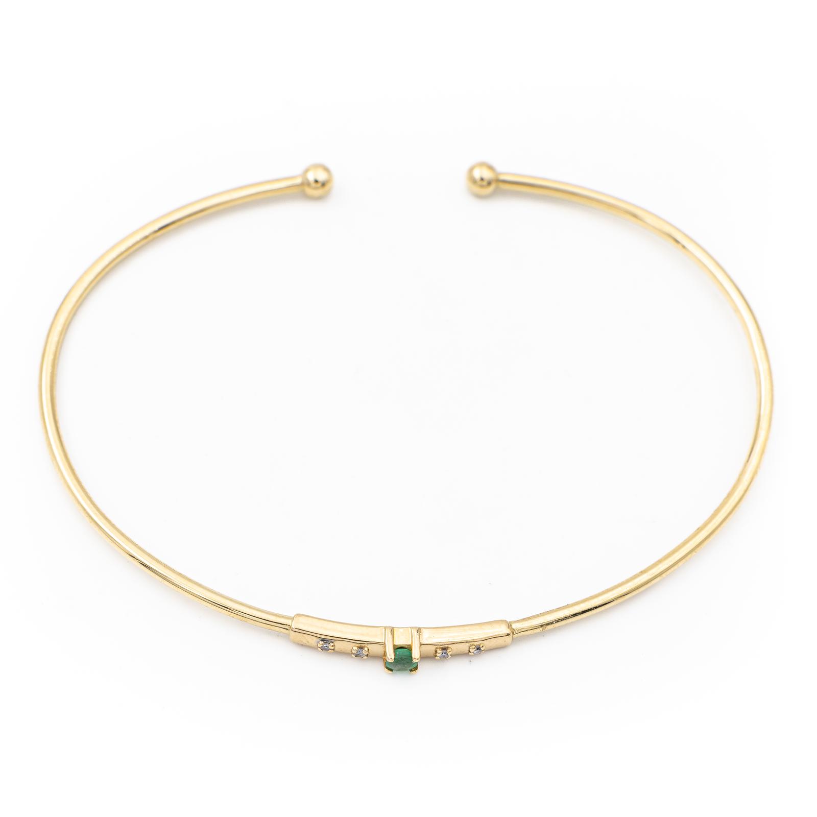 Mauboussin Capsule of Emotions Bracelet Yellow Gold Emerald