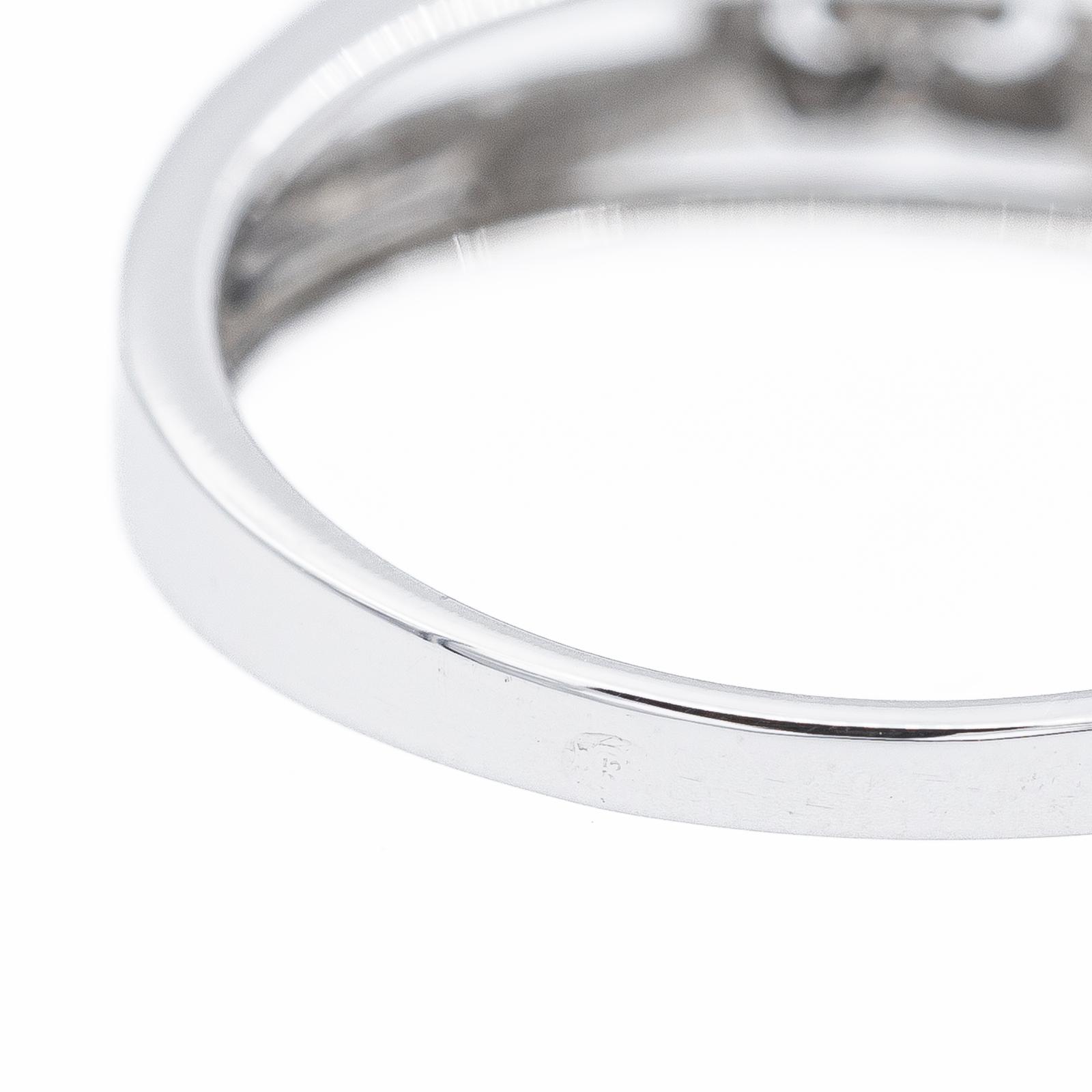 Mauboussin Chance of Love Solitaire Ring White Gold Diamond