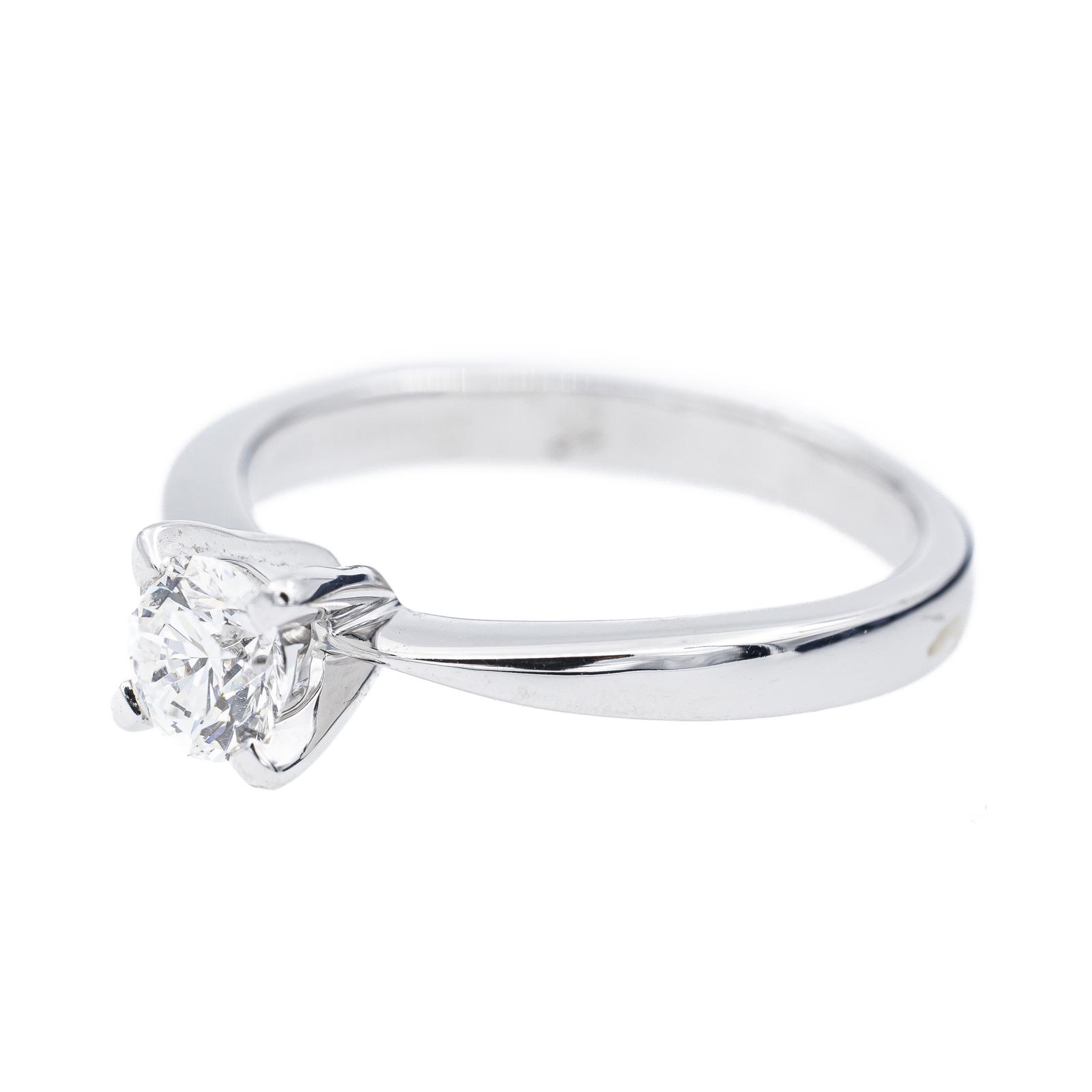 Diamani Solitaire Ring White Gold Diamond
