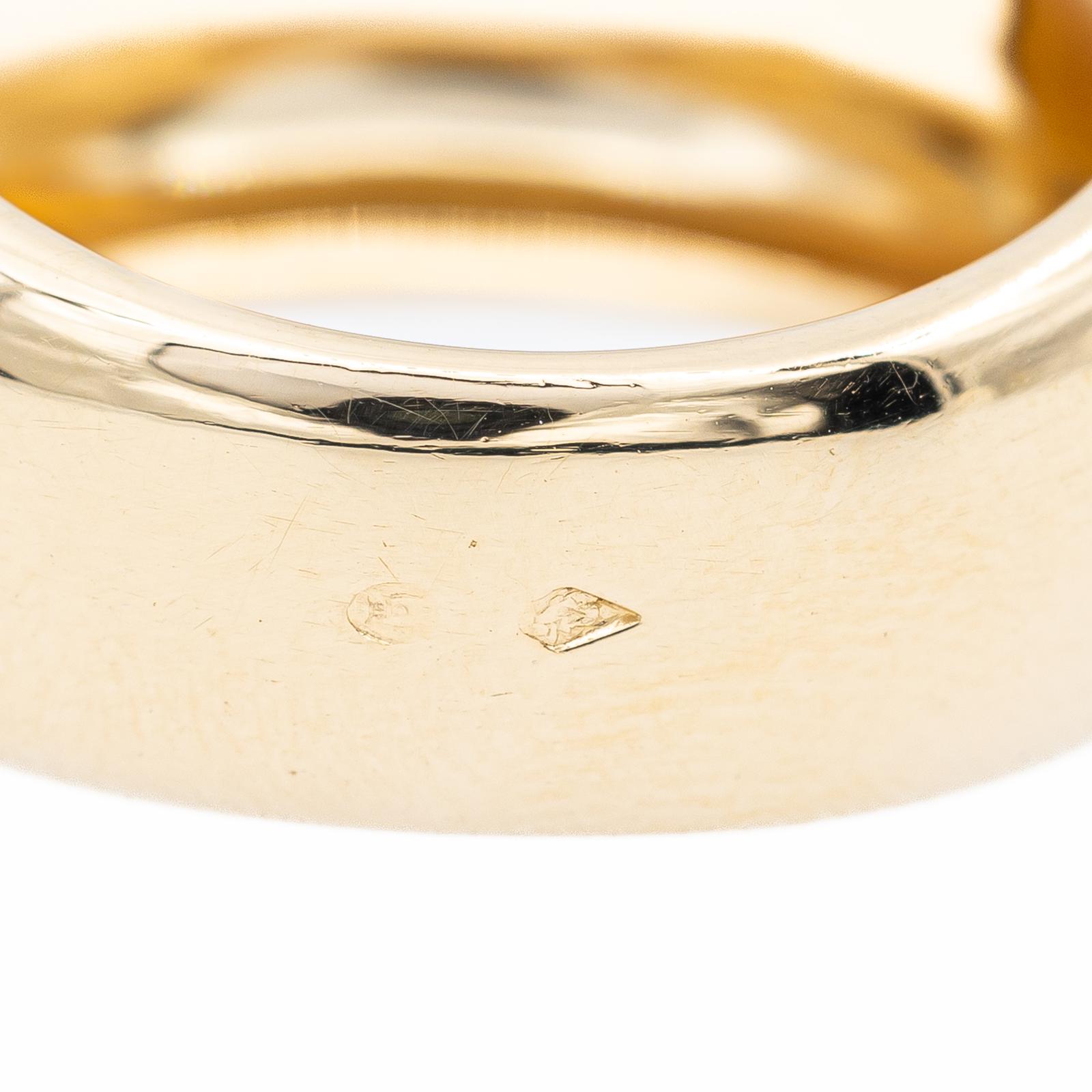 Cartier Yellow Gold Bangle Ring
