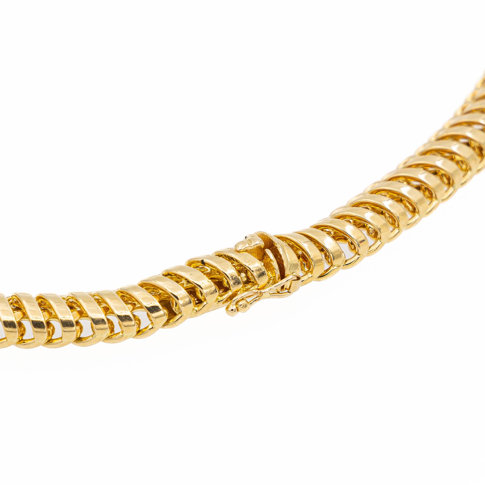 Gübelin Fancy Mesh Necklace Yellow Gold