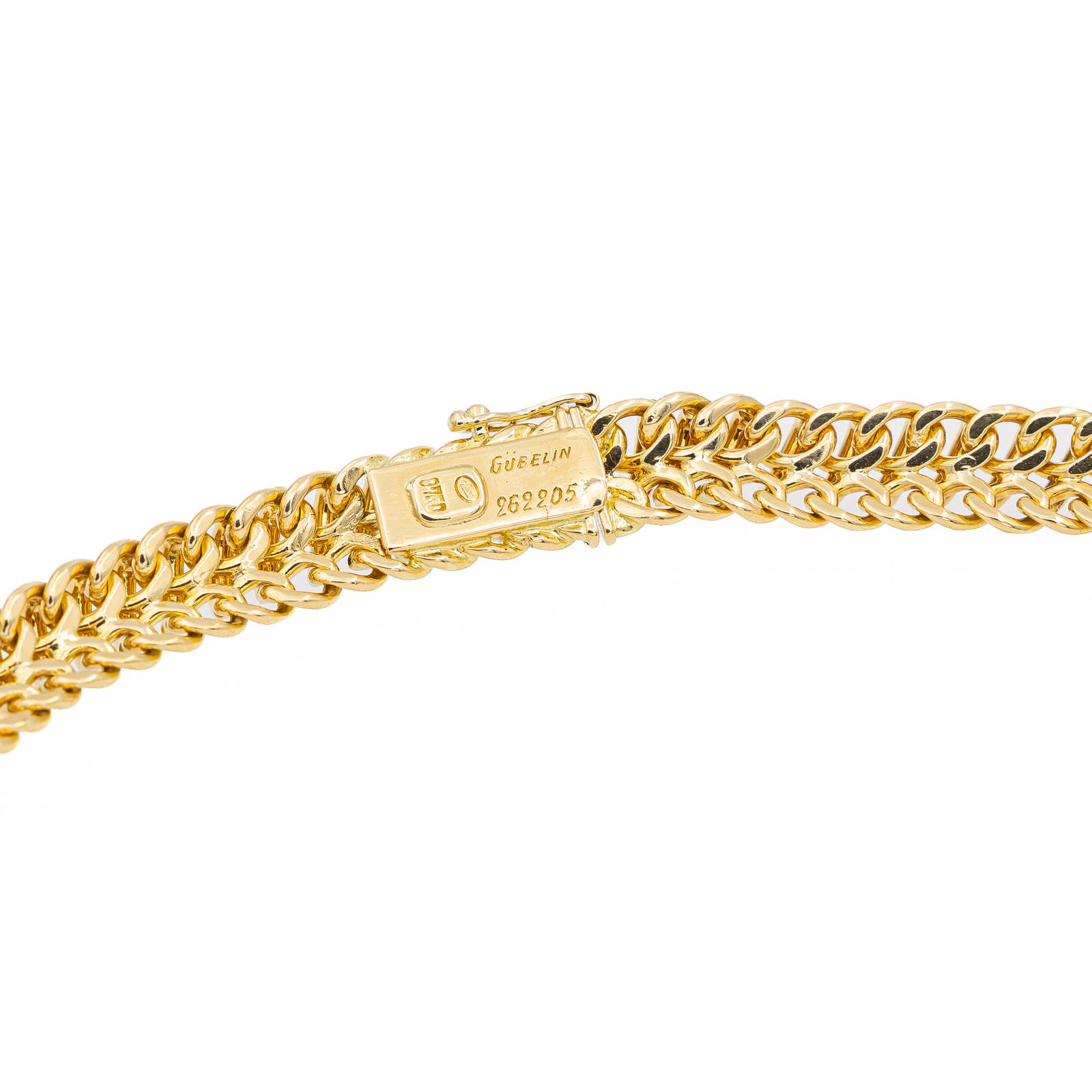 Gübelin Fancy Mesh Necklace Yellow Gold