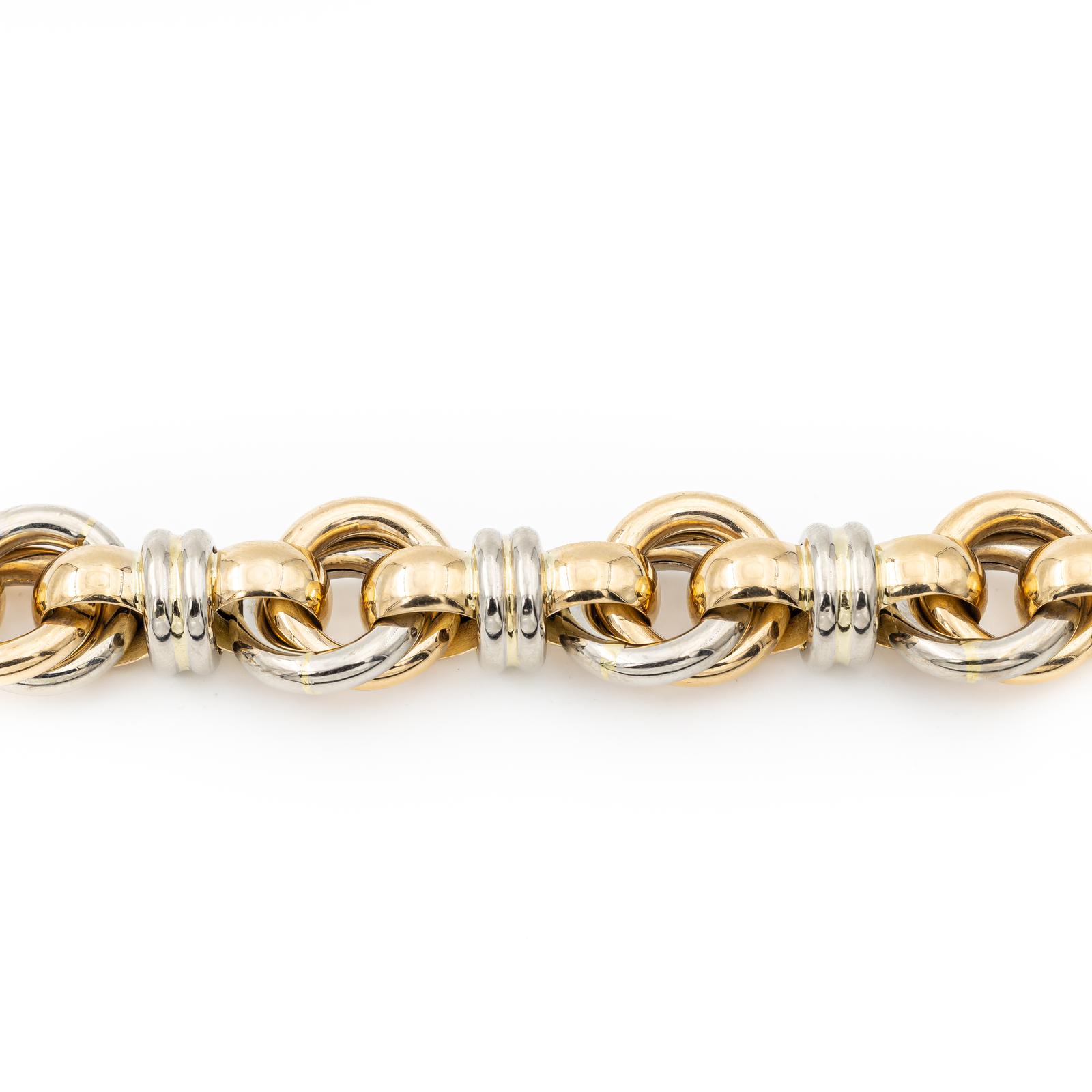 Caplain Bracelet  Or jaune, Or blanc Saphir