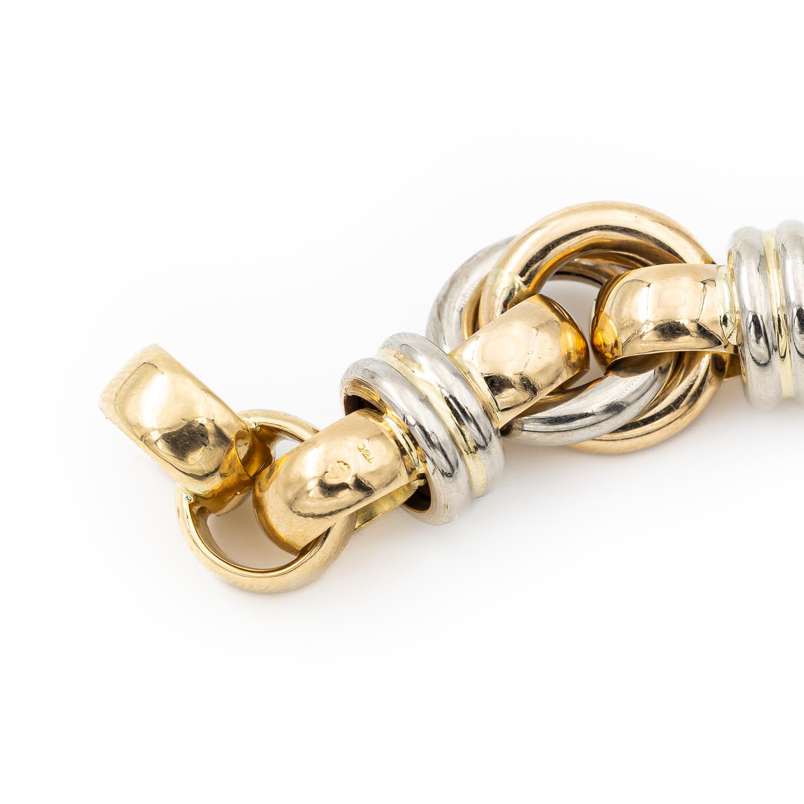 Caplain Bracelet  Or jaune, Or blanc Saphir