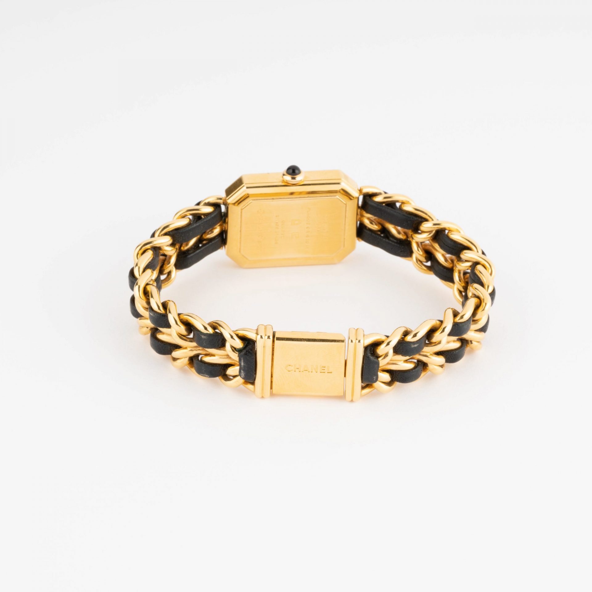 Chanel Ma Première gold metal watch