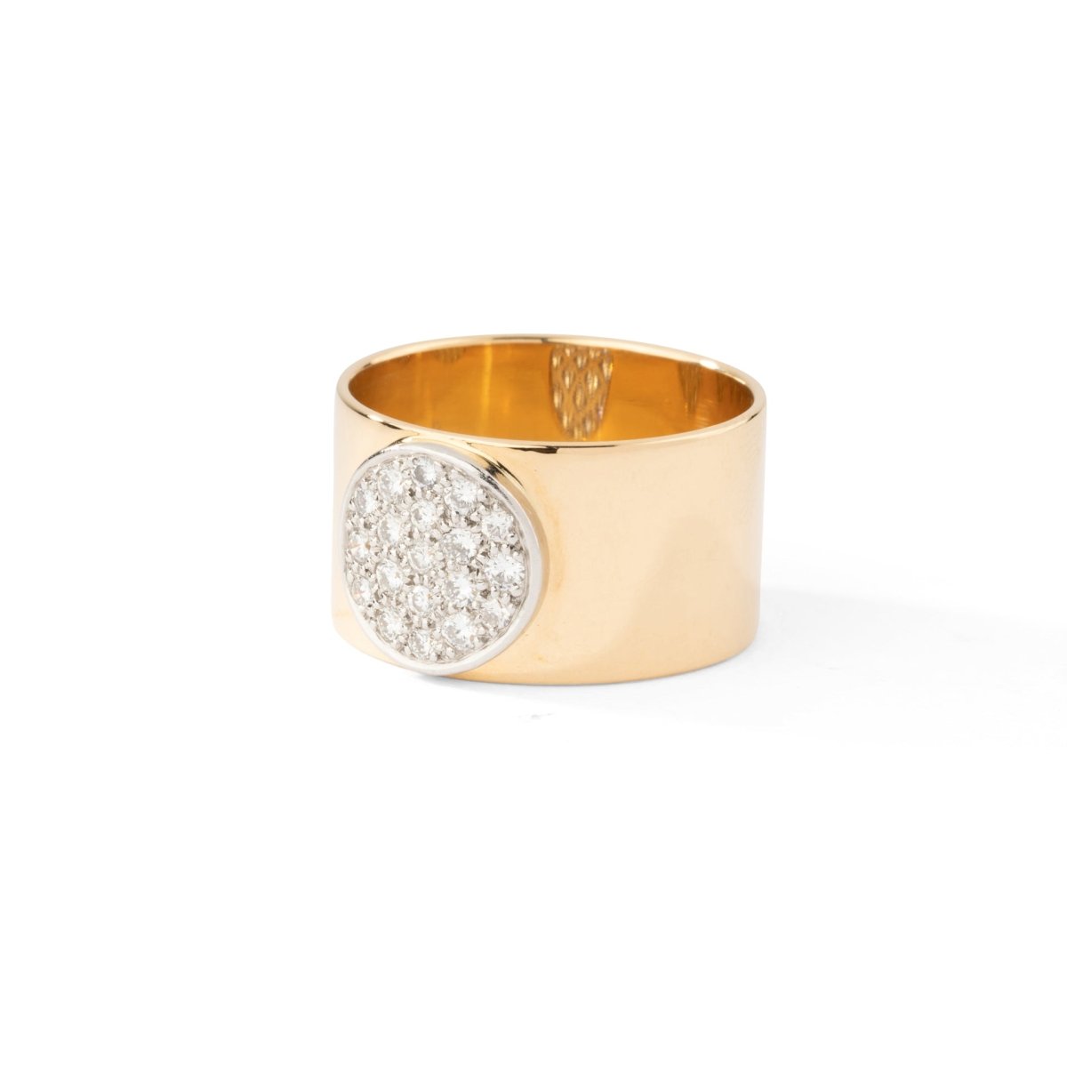 Bague Anthéa or jaune et diamants signée DINH VAN - Maison Eloe