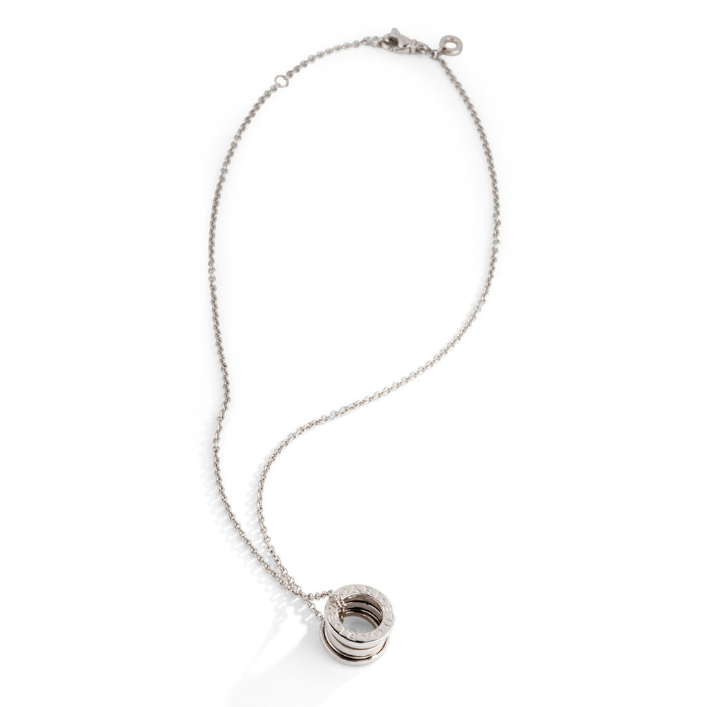 Bvlgari necklace, B.Zero1 collection in white gold