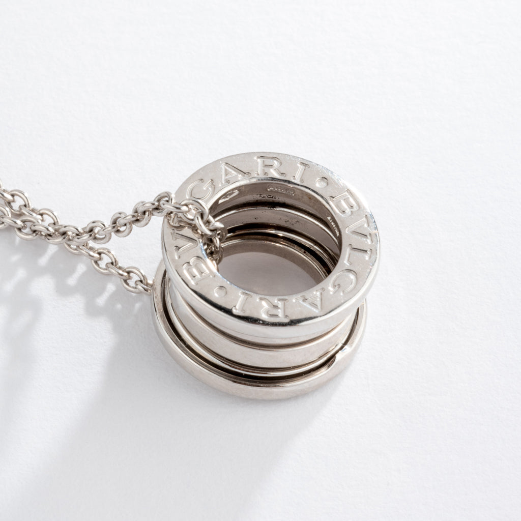 Bvlgari necklace, B.Zero1 collection in white gold
