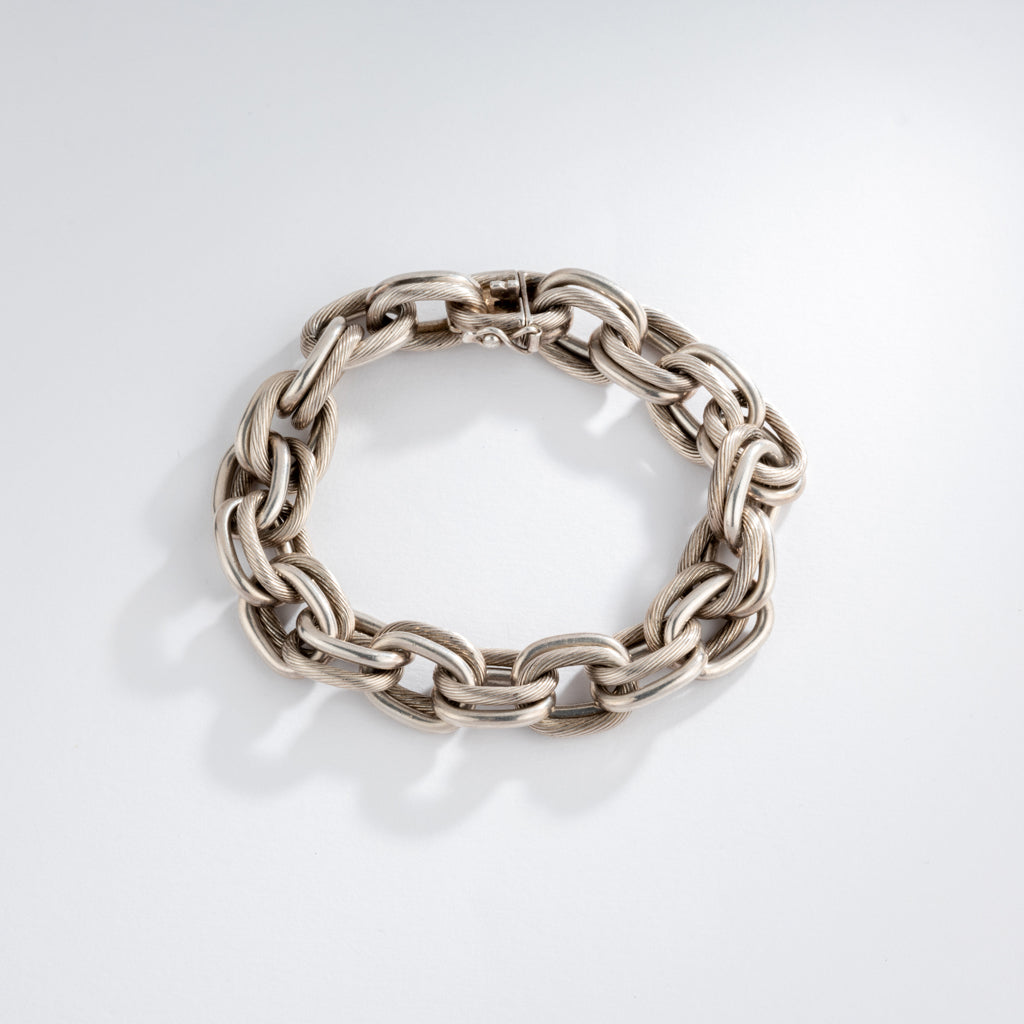 Hermès silver bracelet