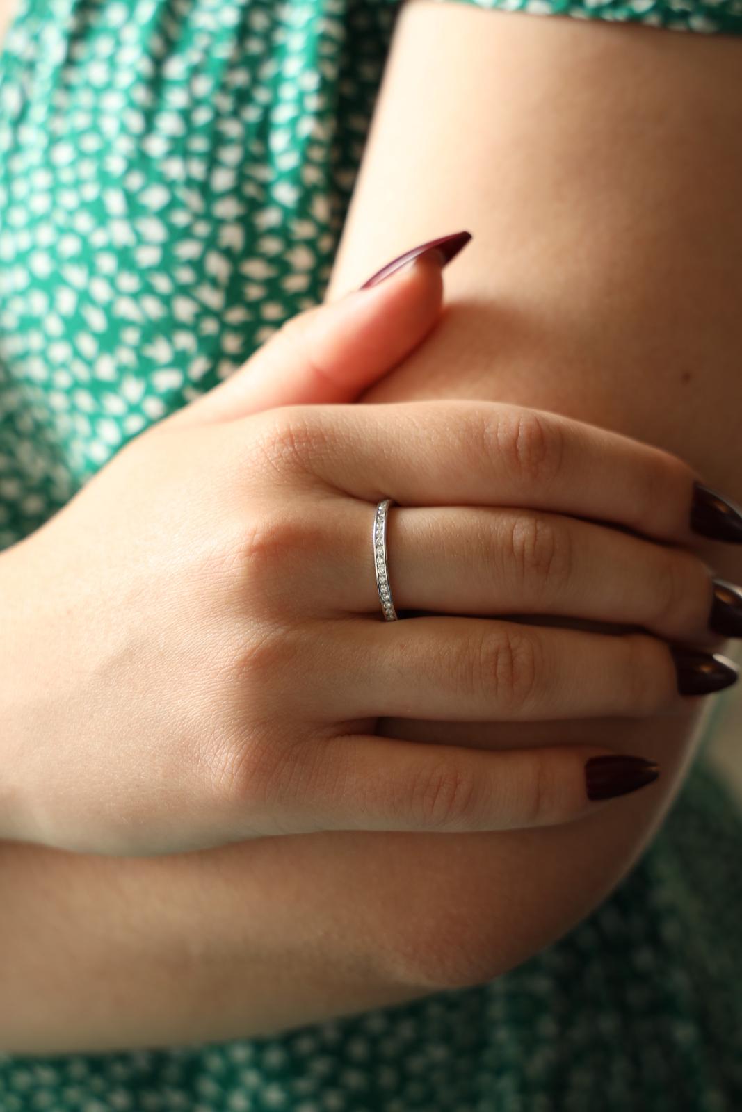 Mauboussin Bague Alliance Parce que je l'aime Or blanc Diamant